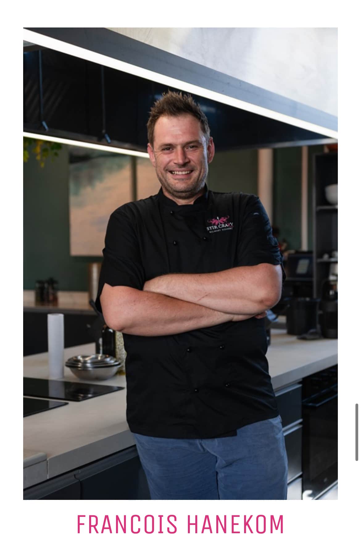 Chef Francois Hanekom