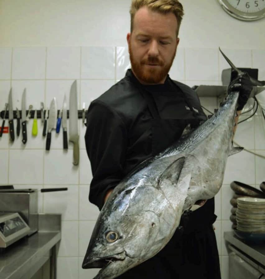 Chef Lionel Wrazen