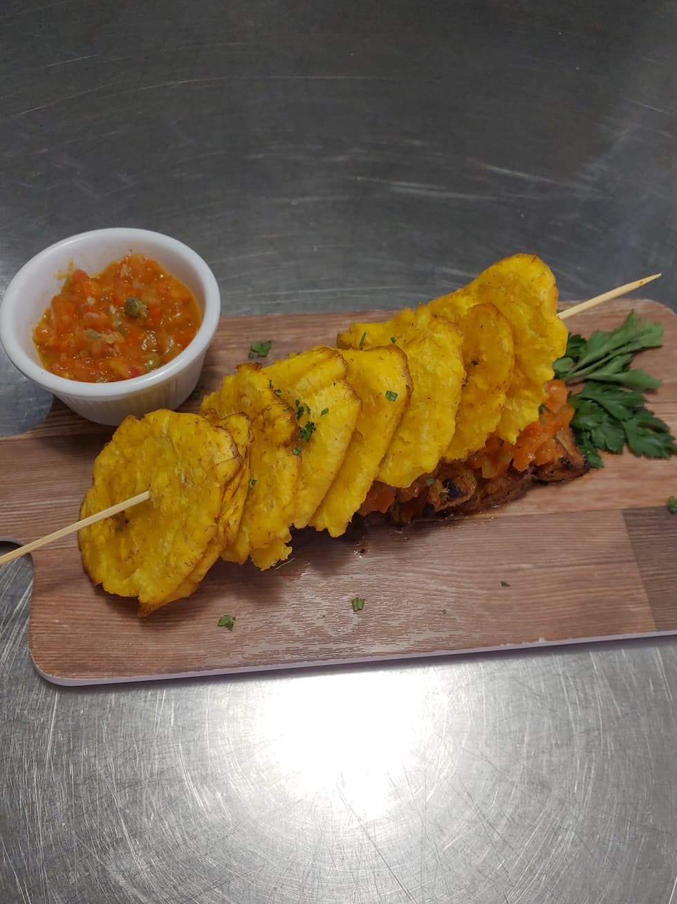 Dish by Chef Sabrina Alexandre