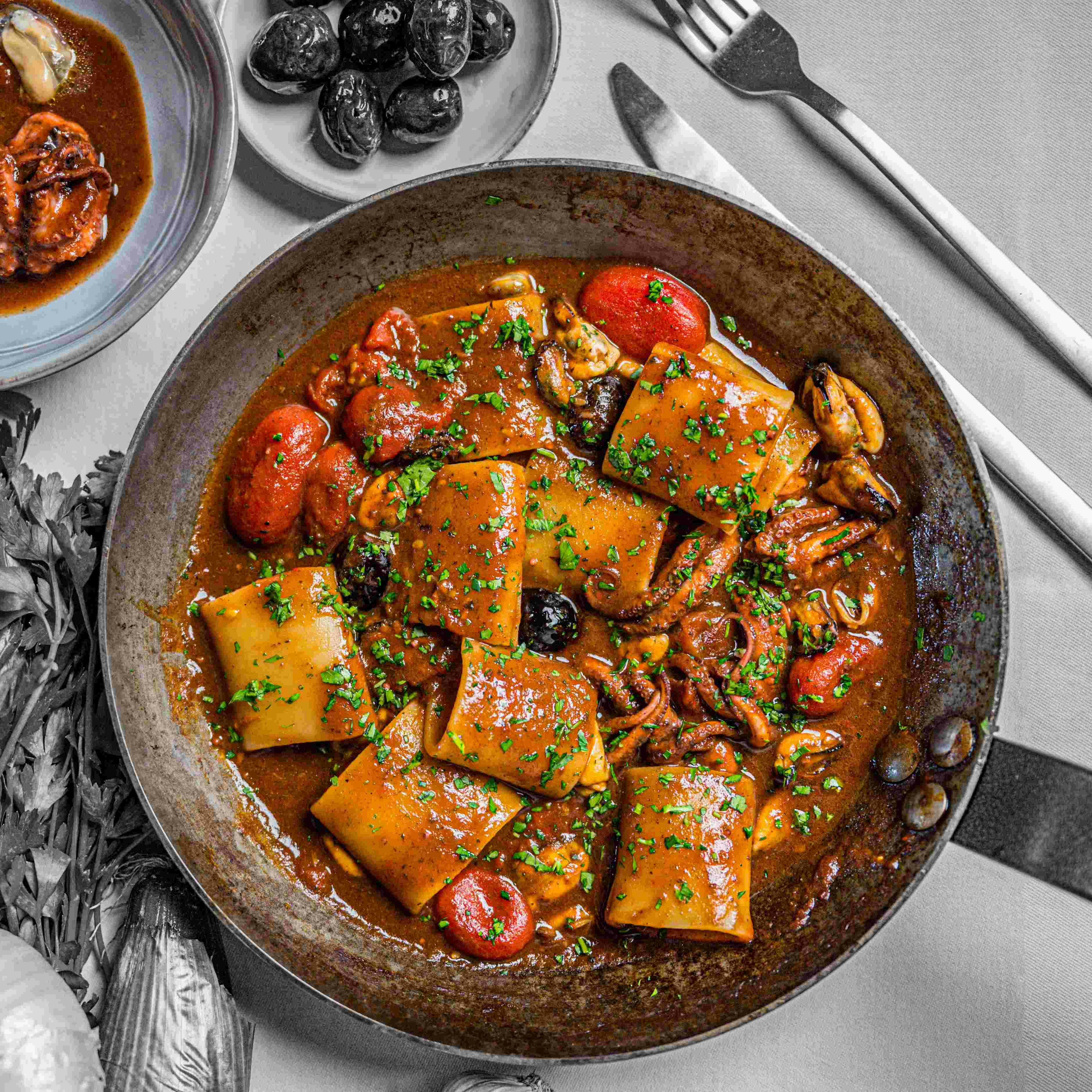 Dish cooked by Chef Francesco Bugiada