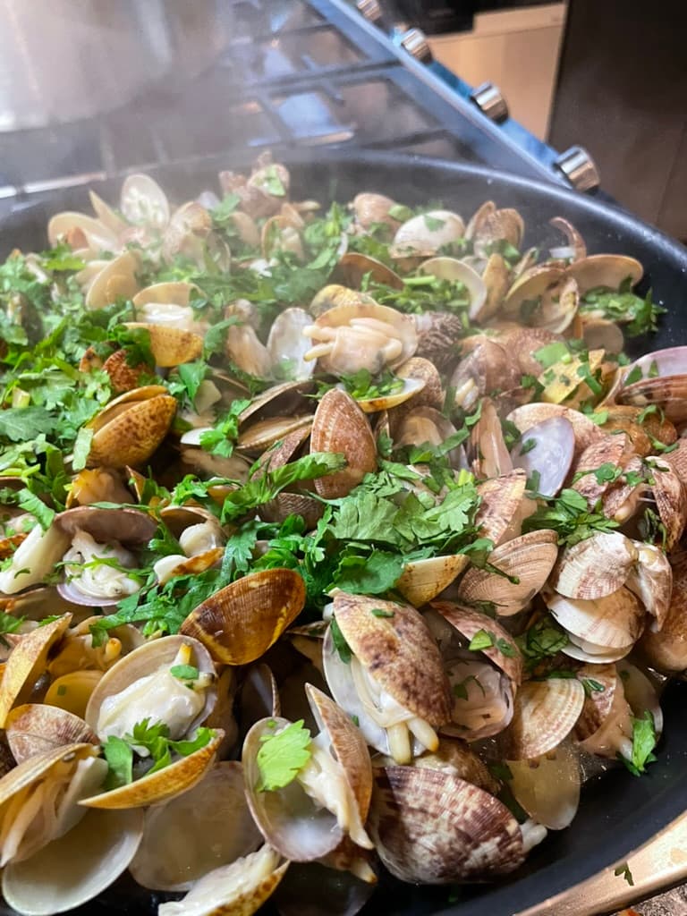 Dish cooked by Chef Tiago Caetano