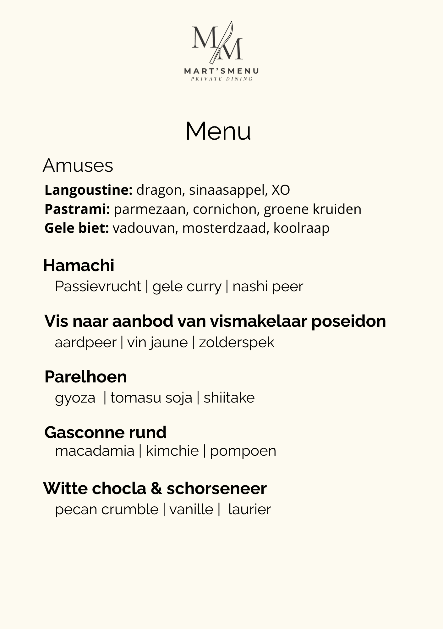 Chef Mart Buikema's picture