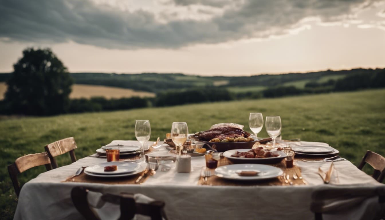 A private chef impression in Wallonia