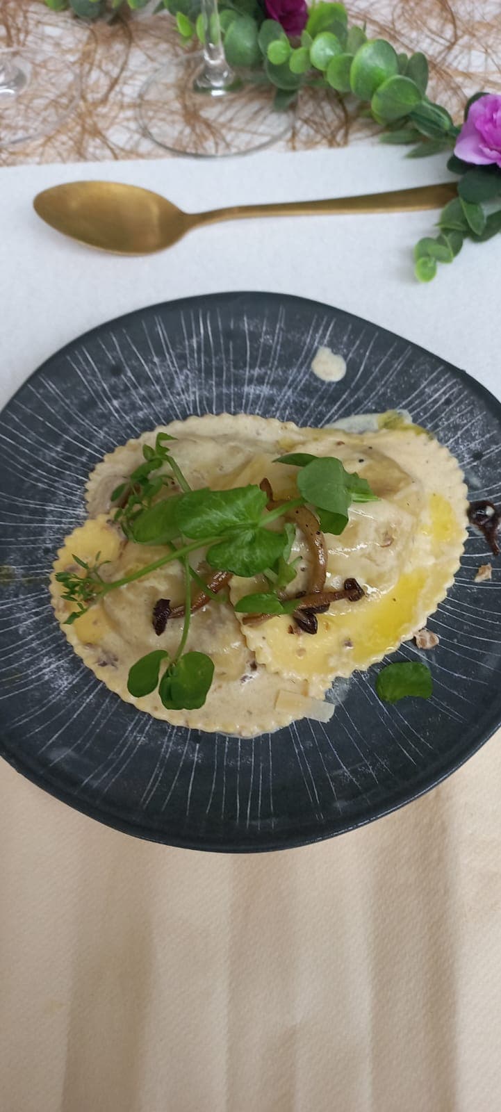An amazing private dinner with Chef Terenzio & Andrea
