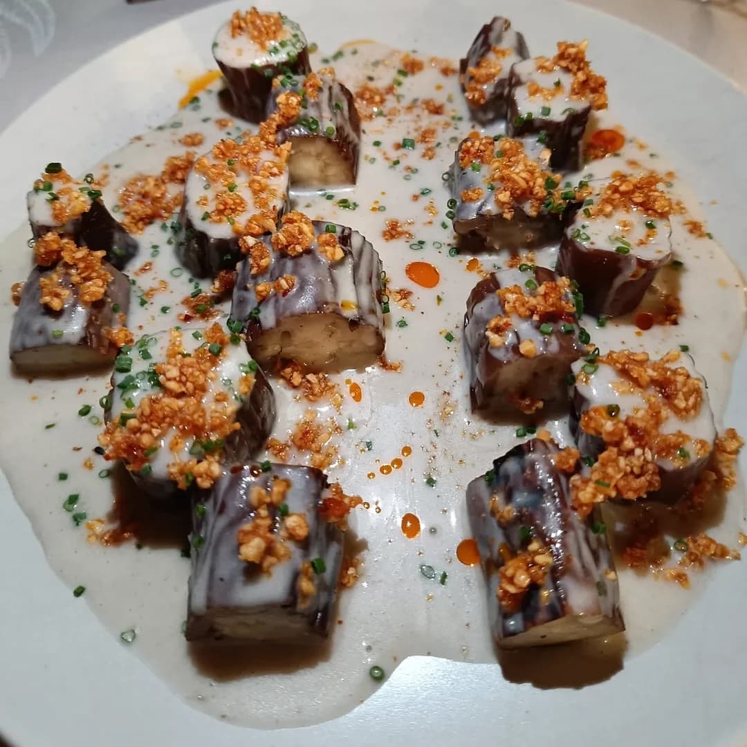 Dish by Chef Aitziber Ibarburu