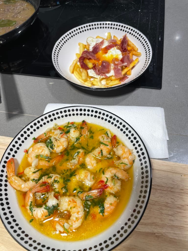 Dish cooked by Chef Tiago Caetano