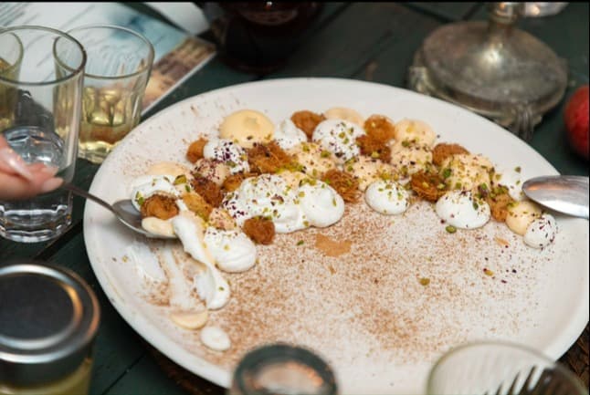 Dish cooked by Chef Pam Duivenvoorden