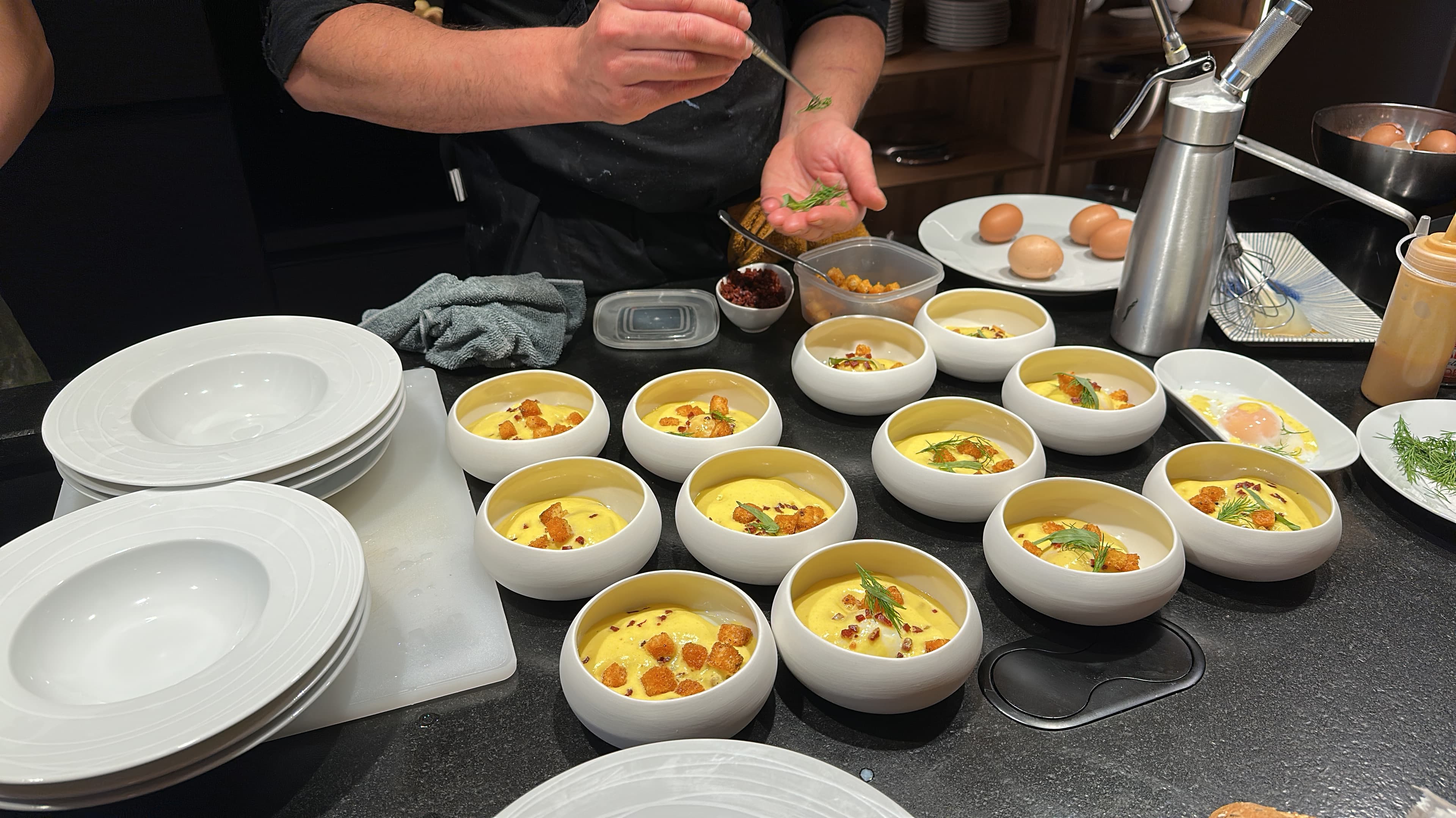Dinner with Chef Mickael Giron