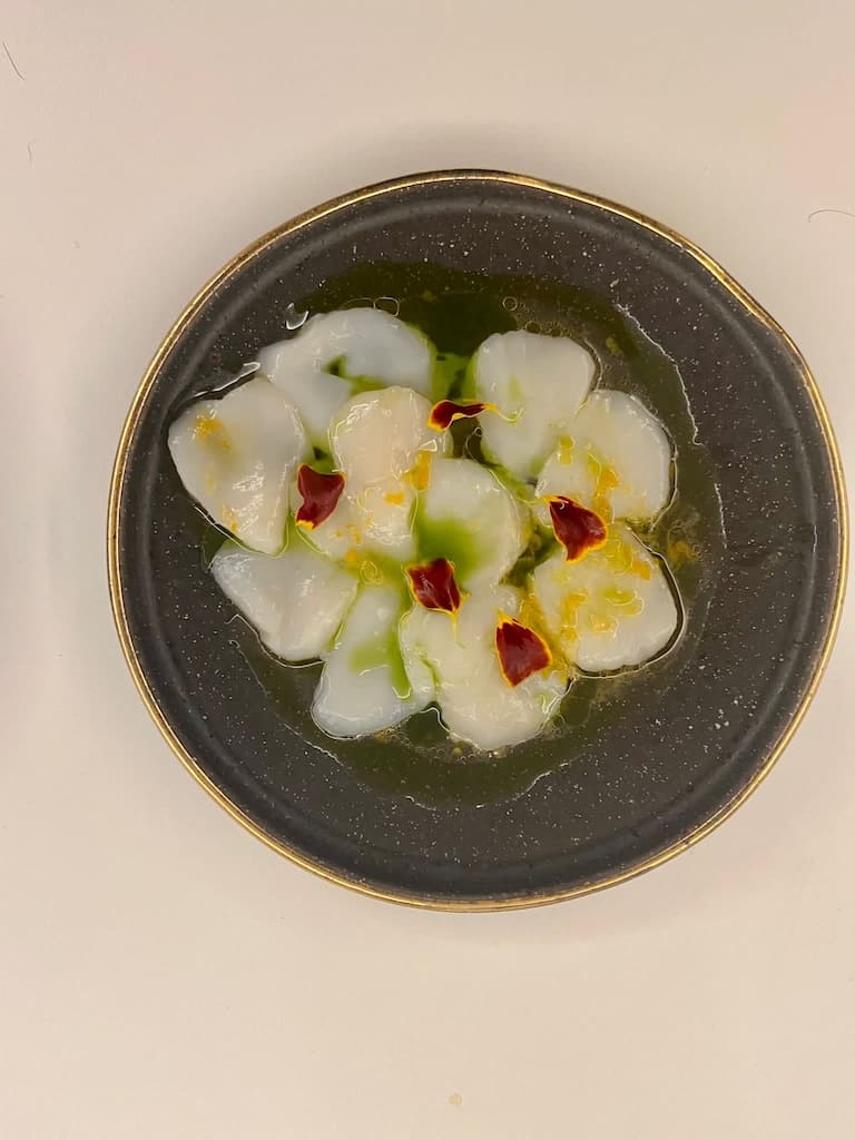 Dish cooked by Chef Adele Wallut