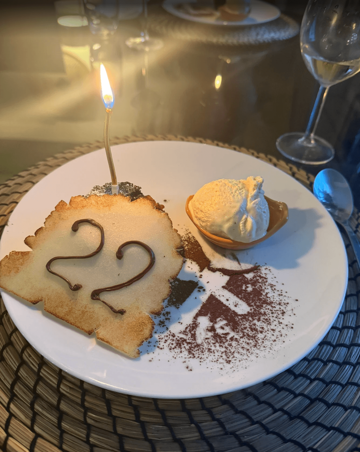 An amazing private dinner with Chef Christophe Bouillault