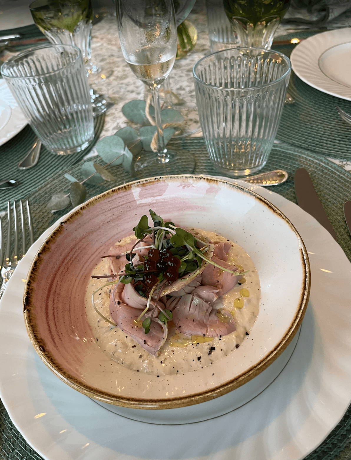 An amazing private dinner with Chef Anthony Presti