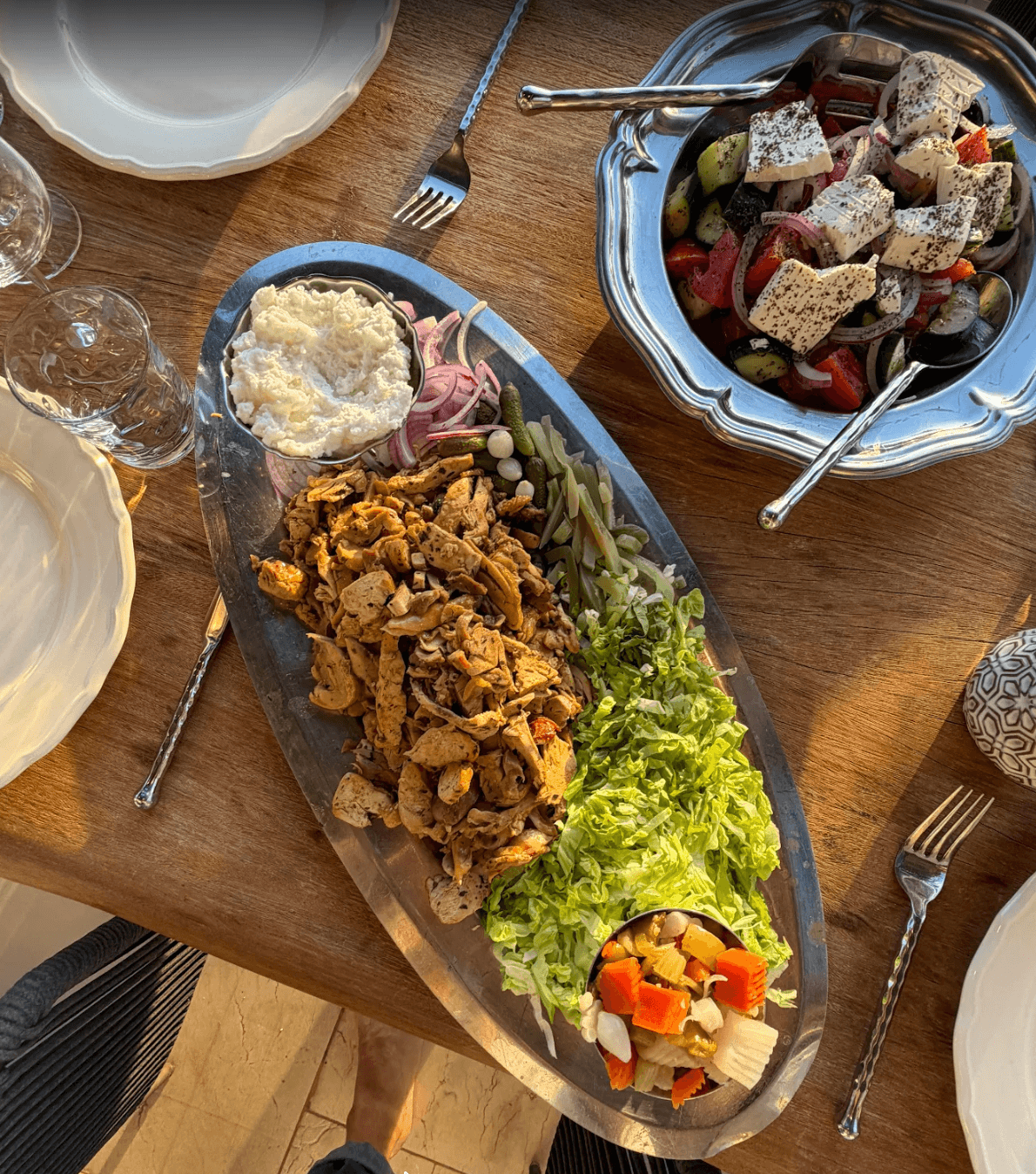 An amazing private dinner with Chef Nour & Farah Haddad