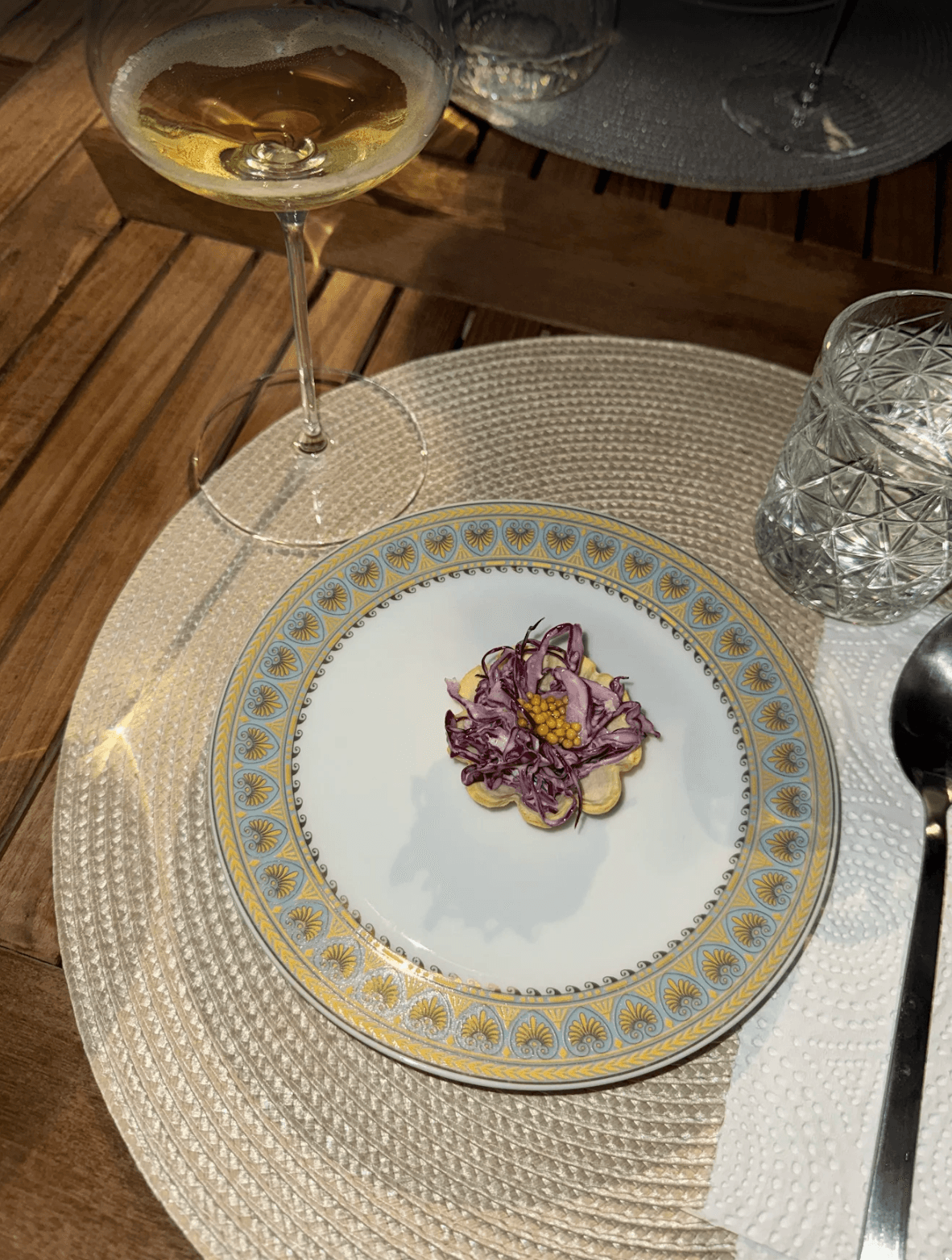 An amazing private dinner with Chef Davide Calabrese