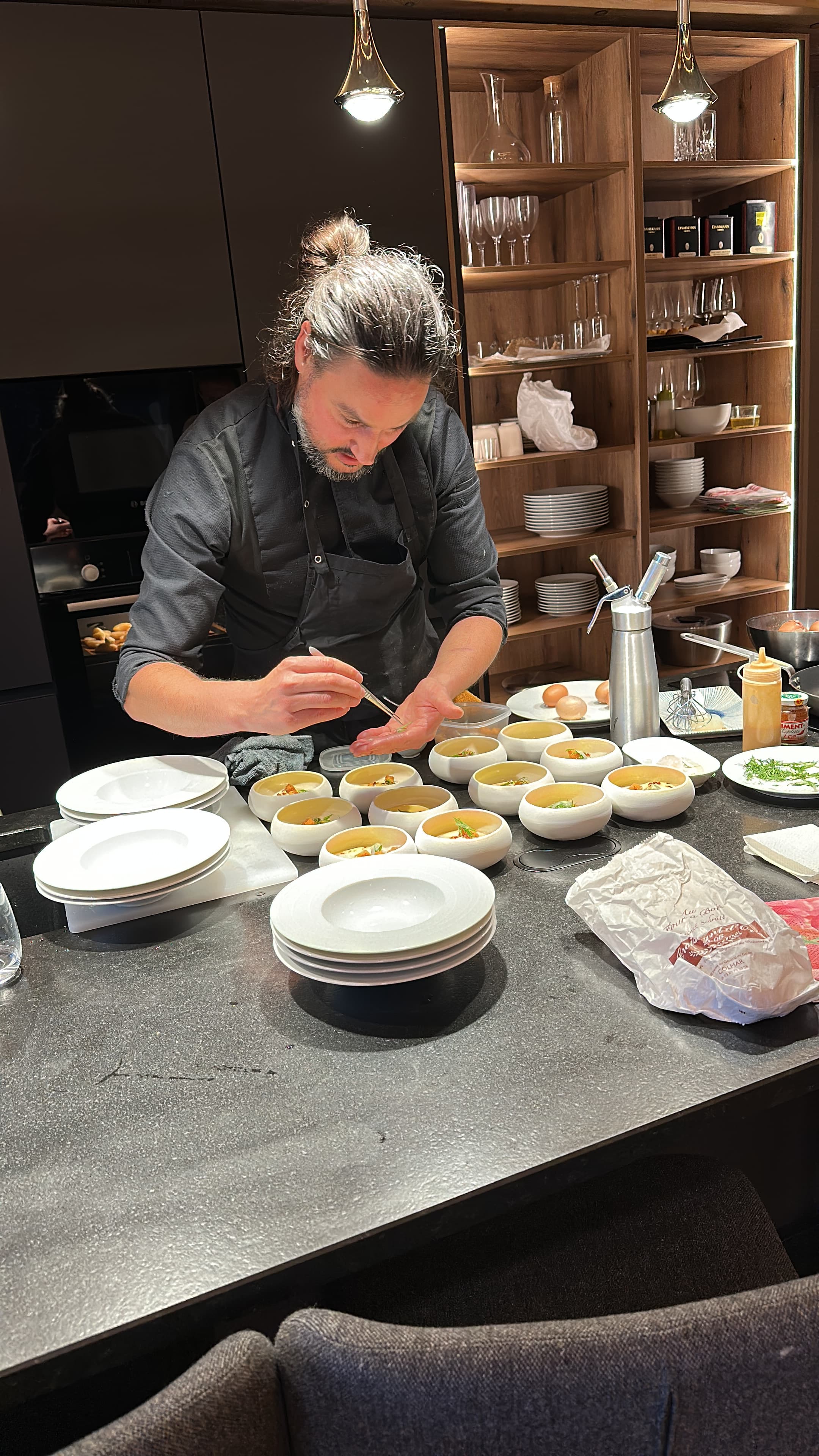 Dinner with Chef Mickael Giron