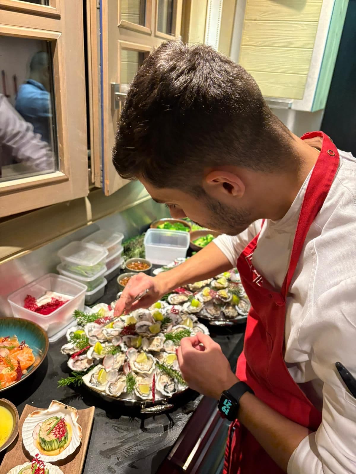 Dish cooked by Chef Adrian Stefan Bedea