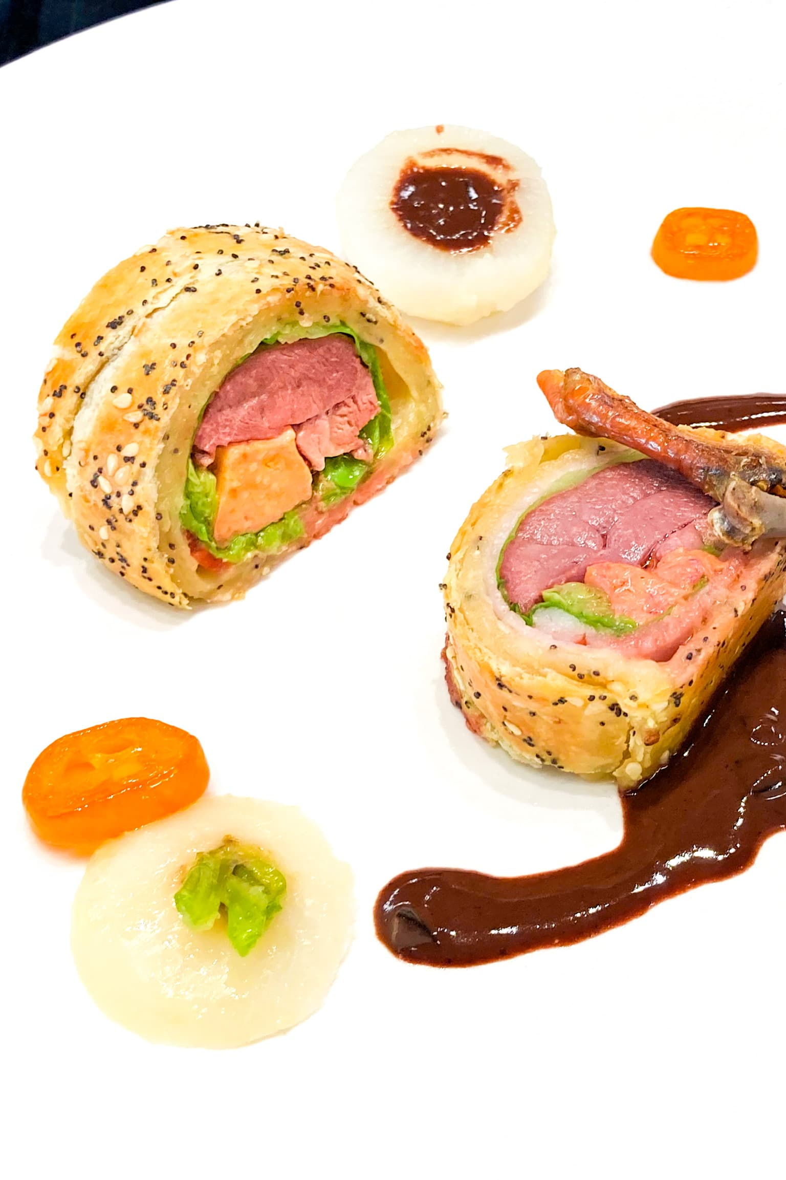 Dish cooked by Chef Cedric Martin