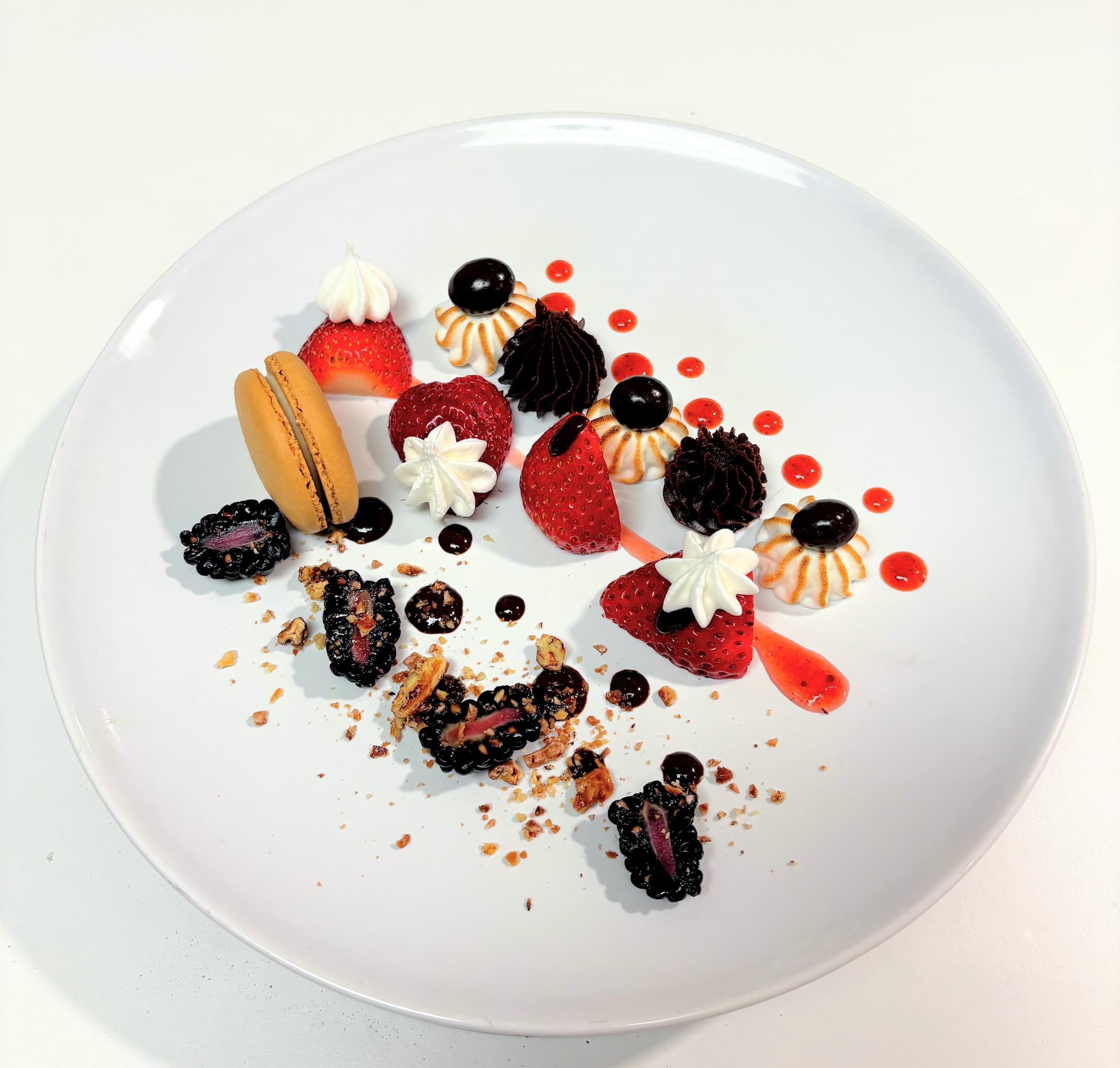 Dish cooked by Chef Arno Jullien