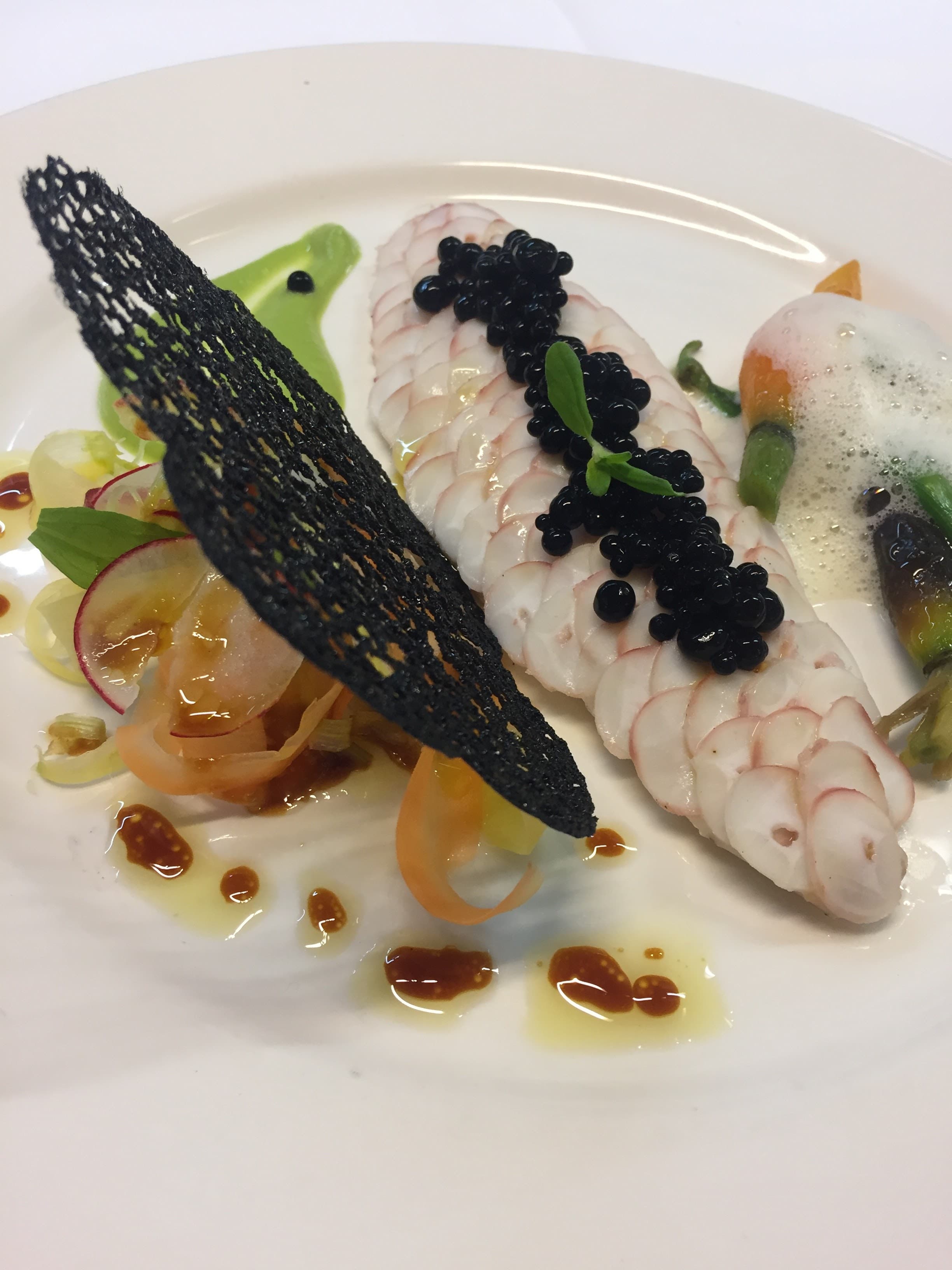 Dish cooked by Chef Francis Motta