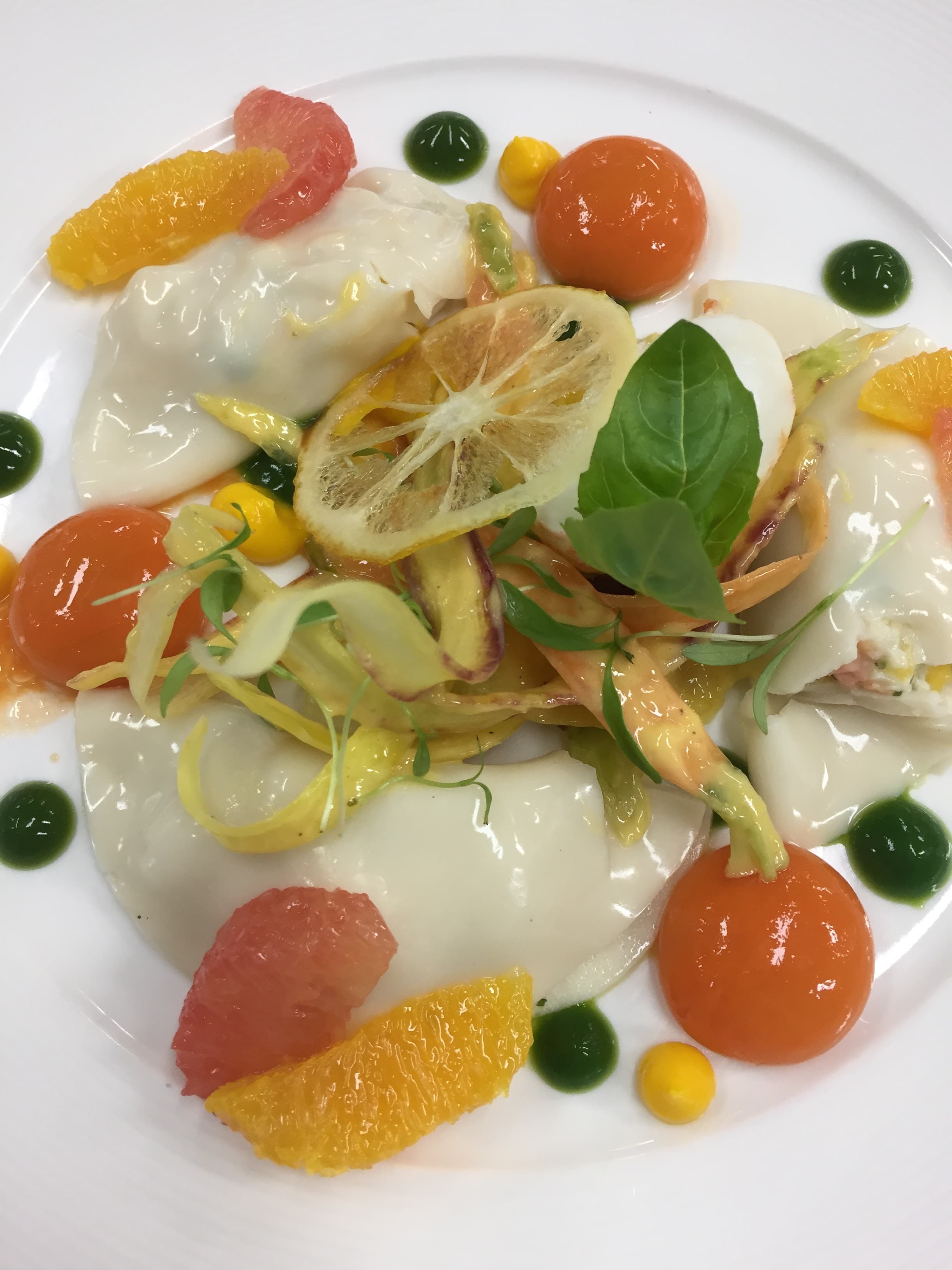 Dish cooked by Chef Francis Motta