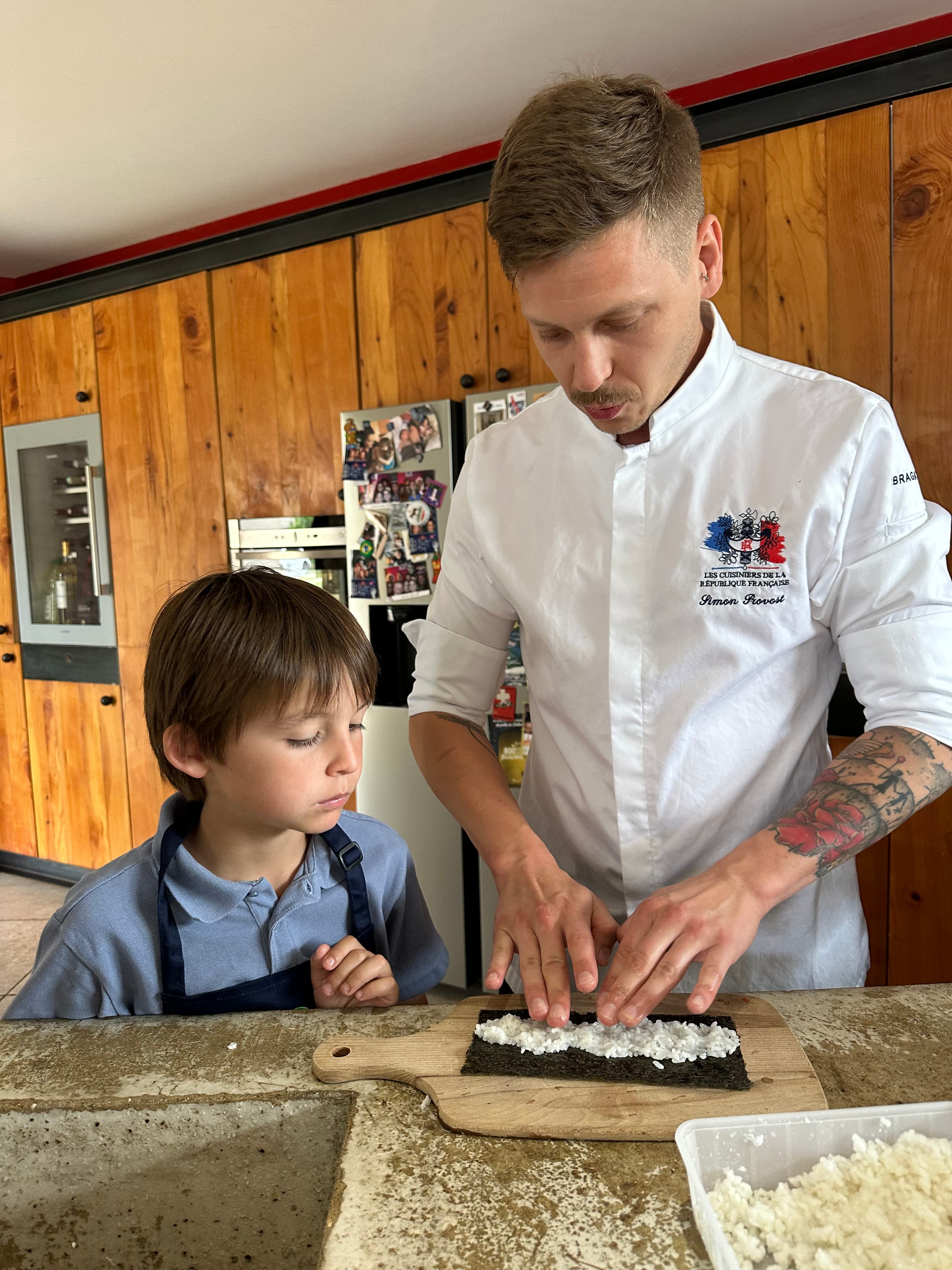 Dinner with Chef Simon Provost