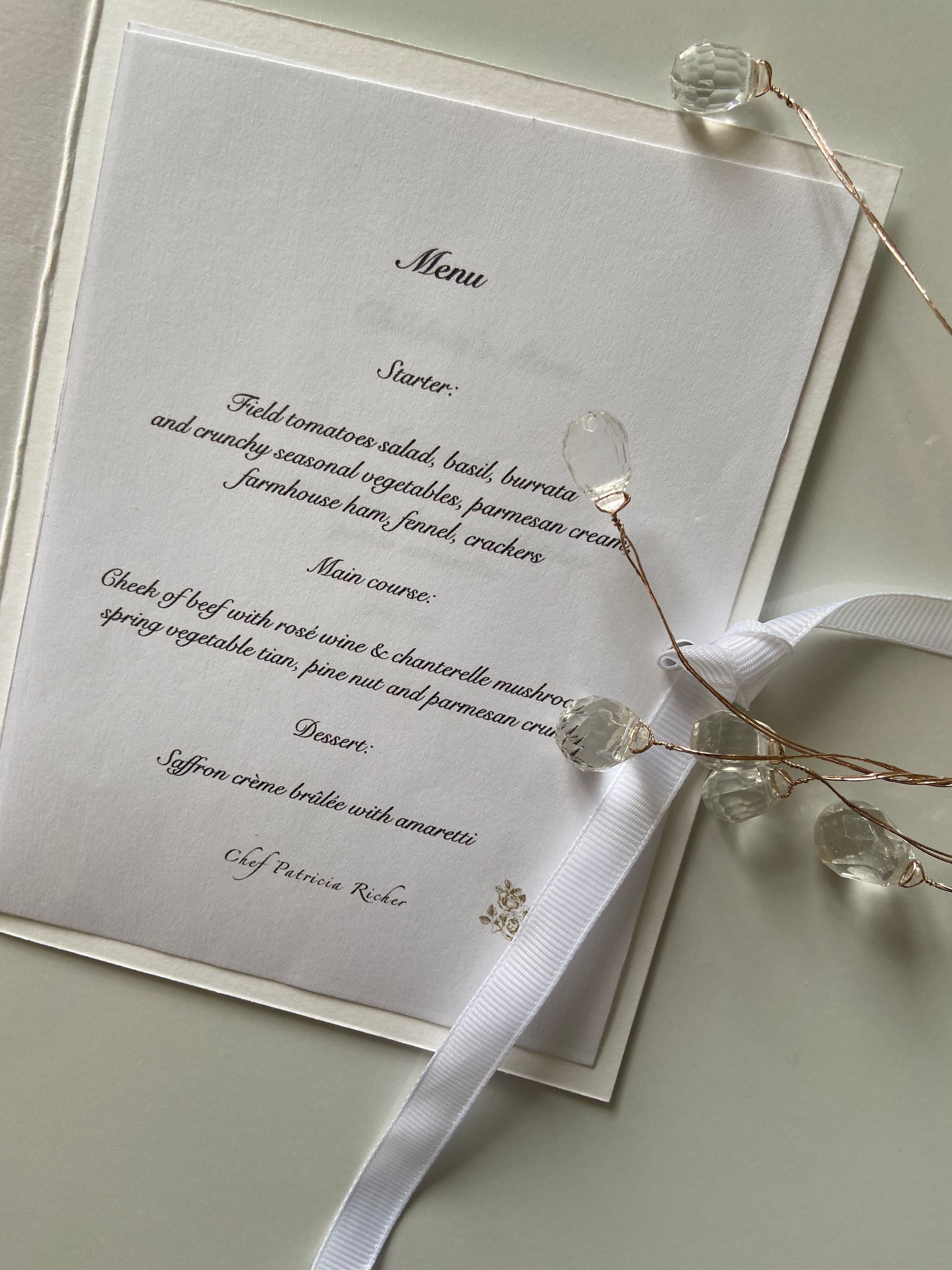 Dish cooked by Chef Patricia Richer