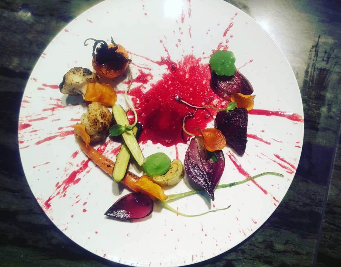 Dish cooked by Chef Russell Dos Santos