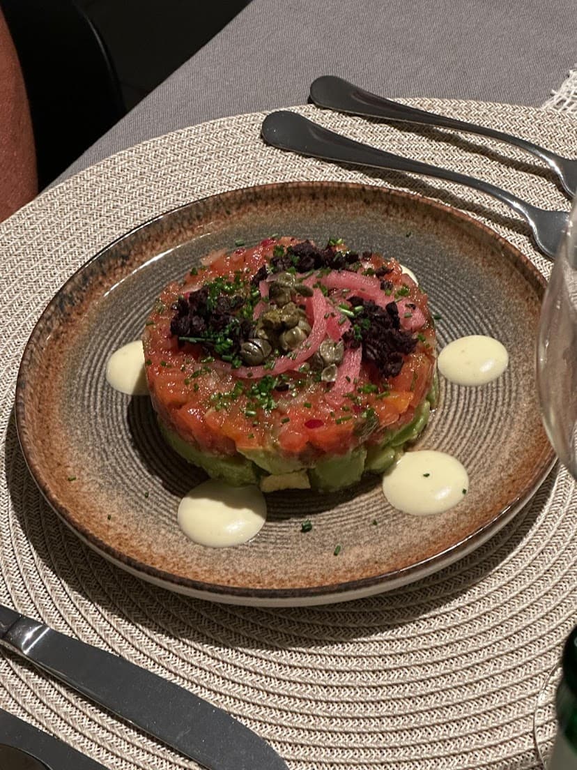 Dish cooked by Chef Lars Adriaensens