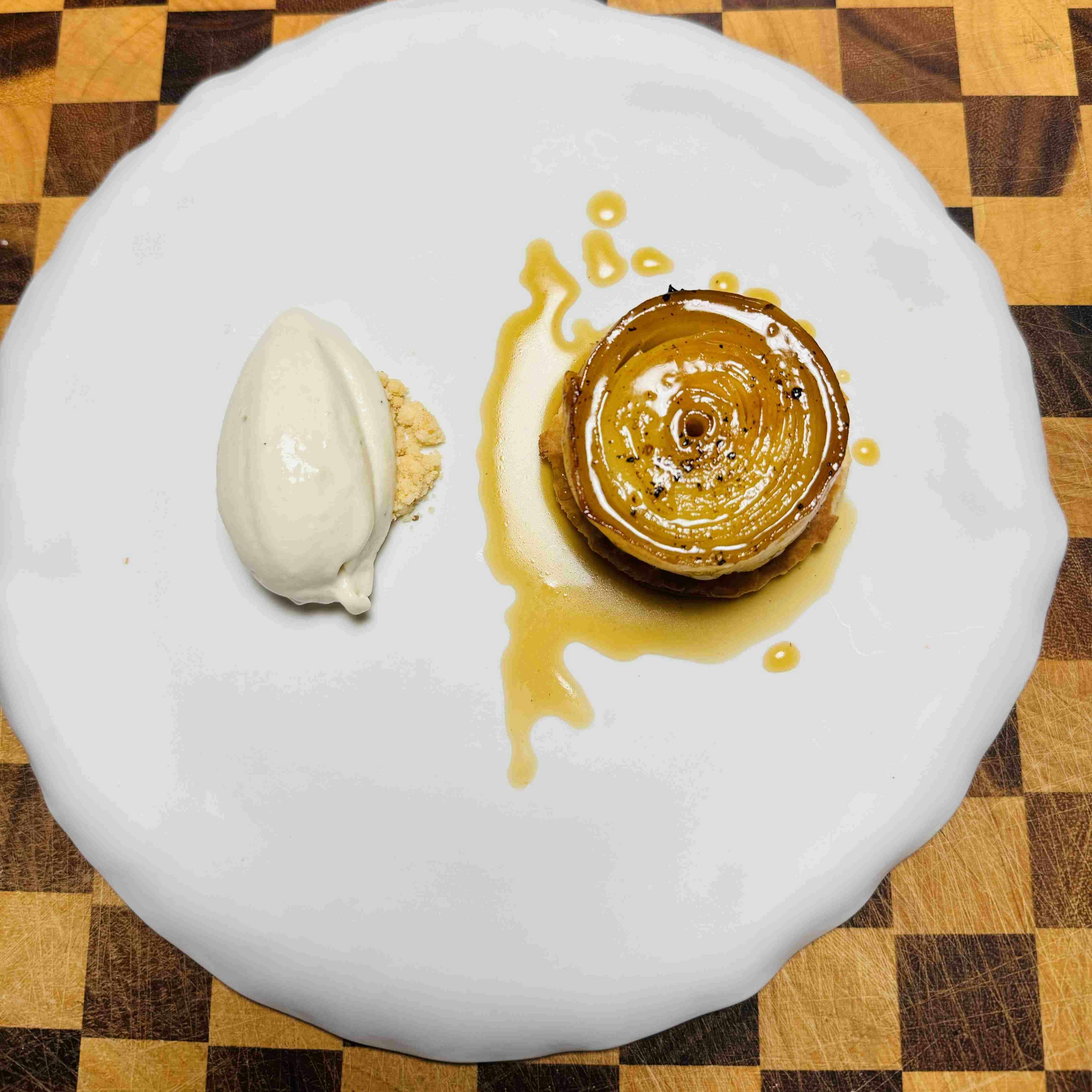 Dish cooked by Chef Simone Sorace