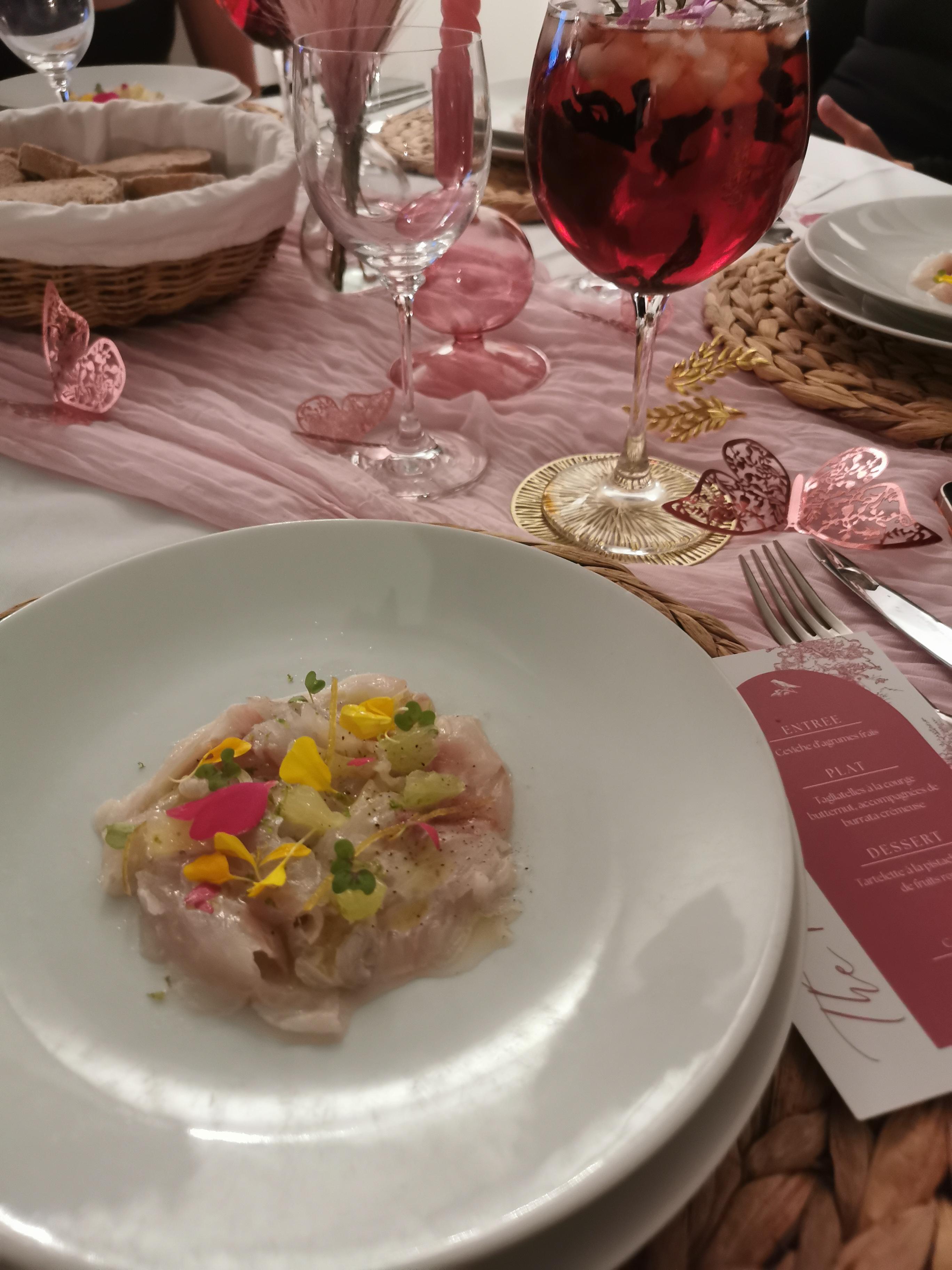 Dinner with Chef Maeva Galbas