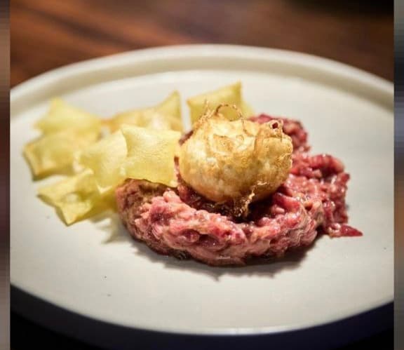 Dish by Chef Jordi Solé Parralejo