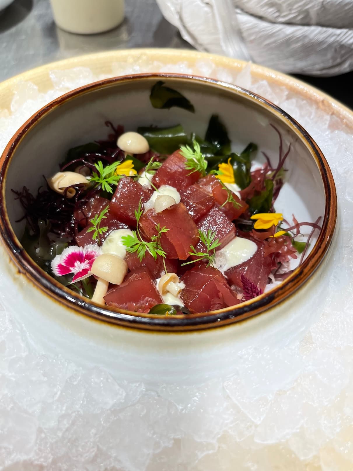 Dish cooked by Chef Nicolas Mazier