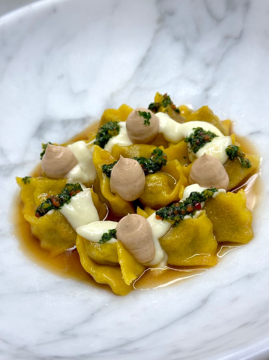 Dish cooked by Chef Leonardo Cannavale