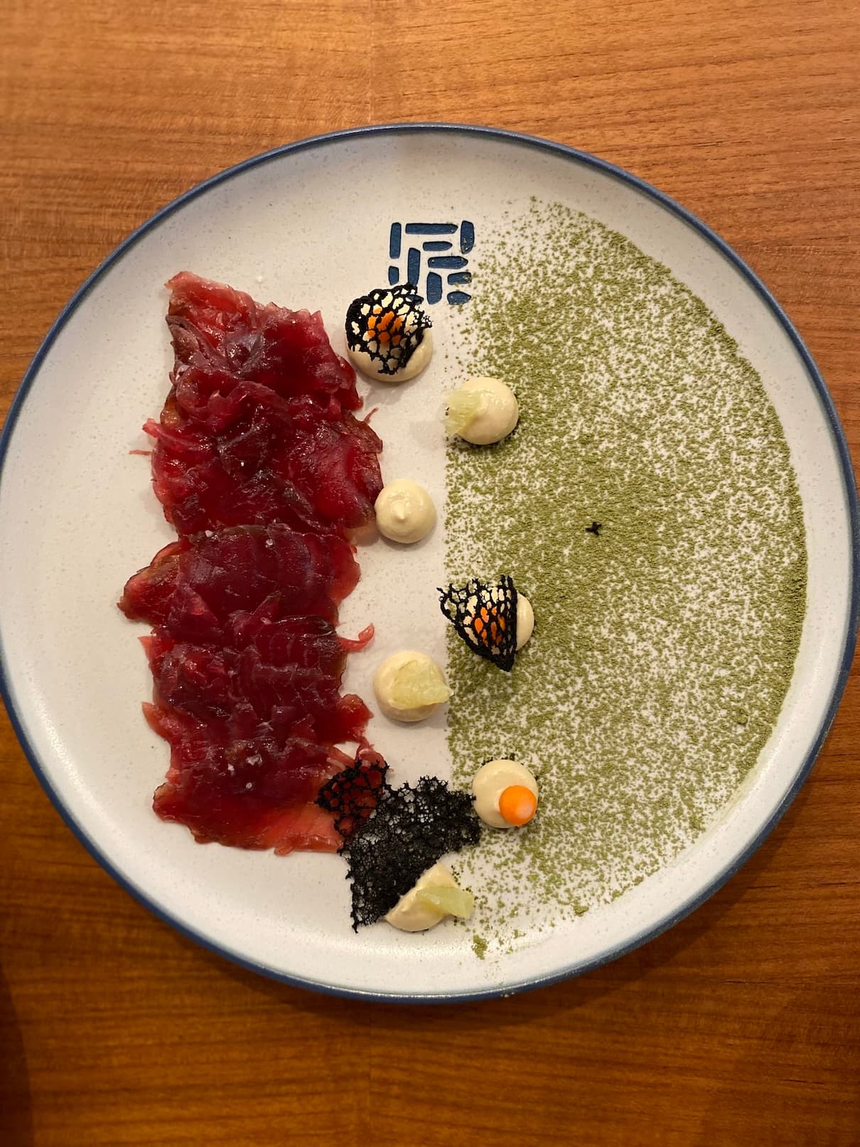 Dish by Chef Robin Douillet