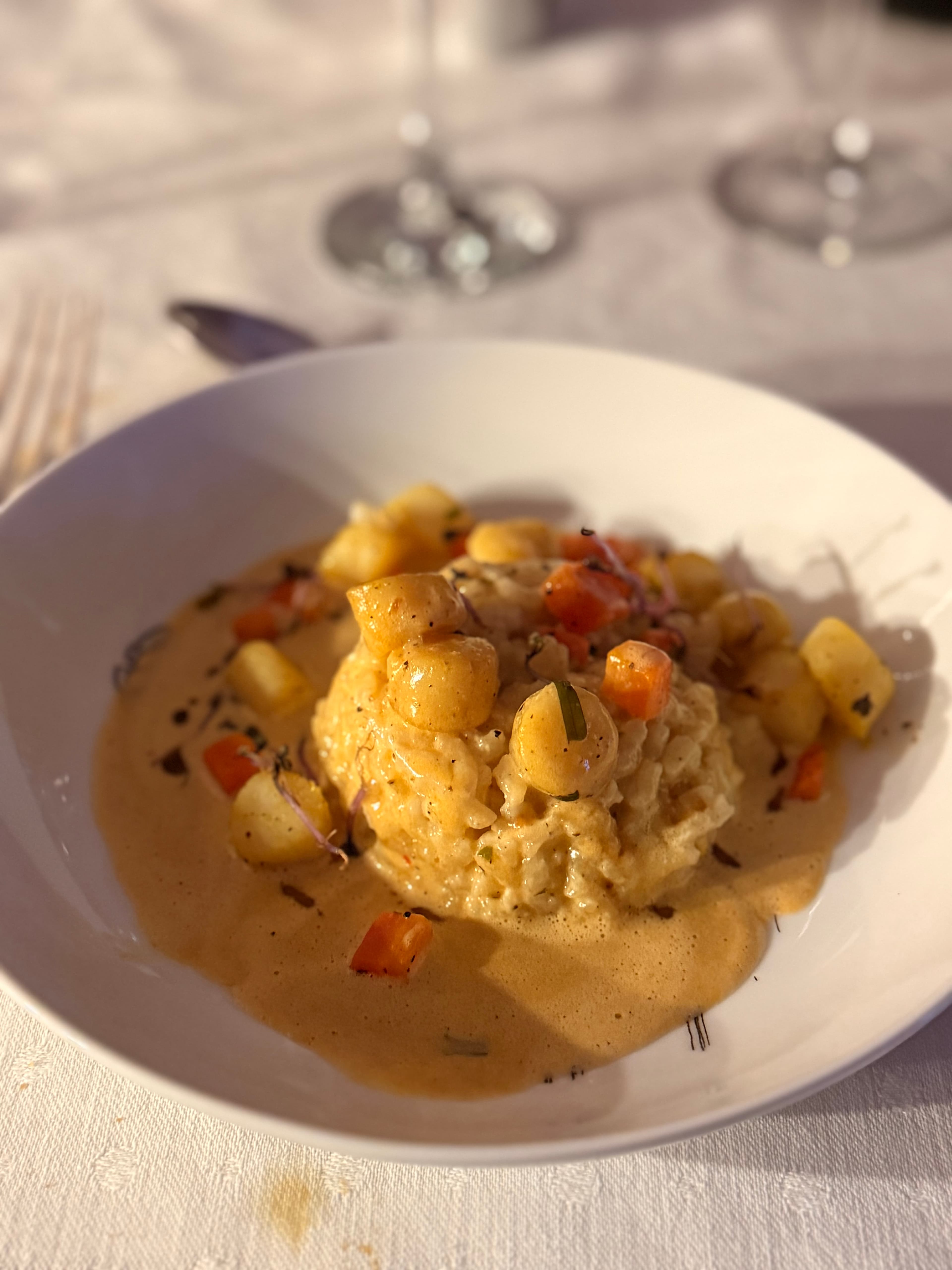 An amazing private dinner with Chef Christophe Bouillault