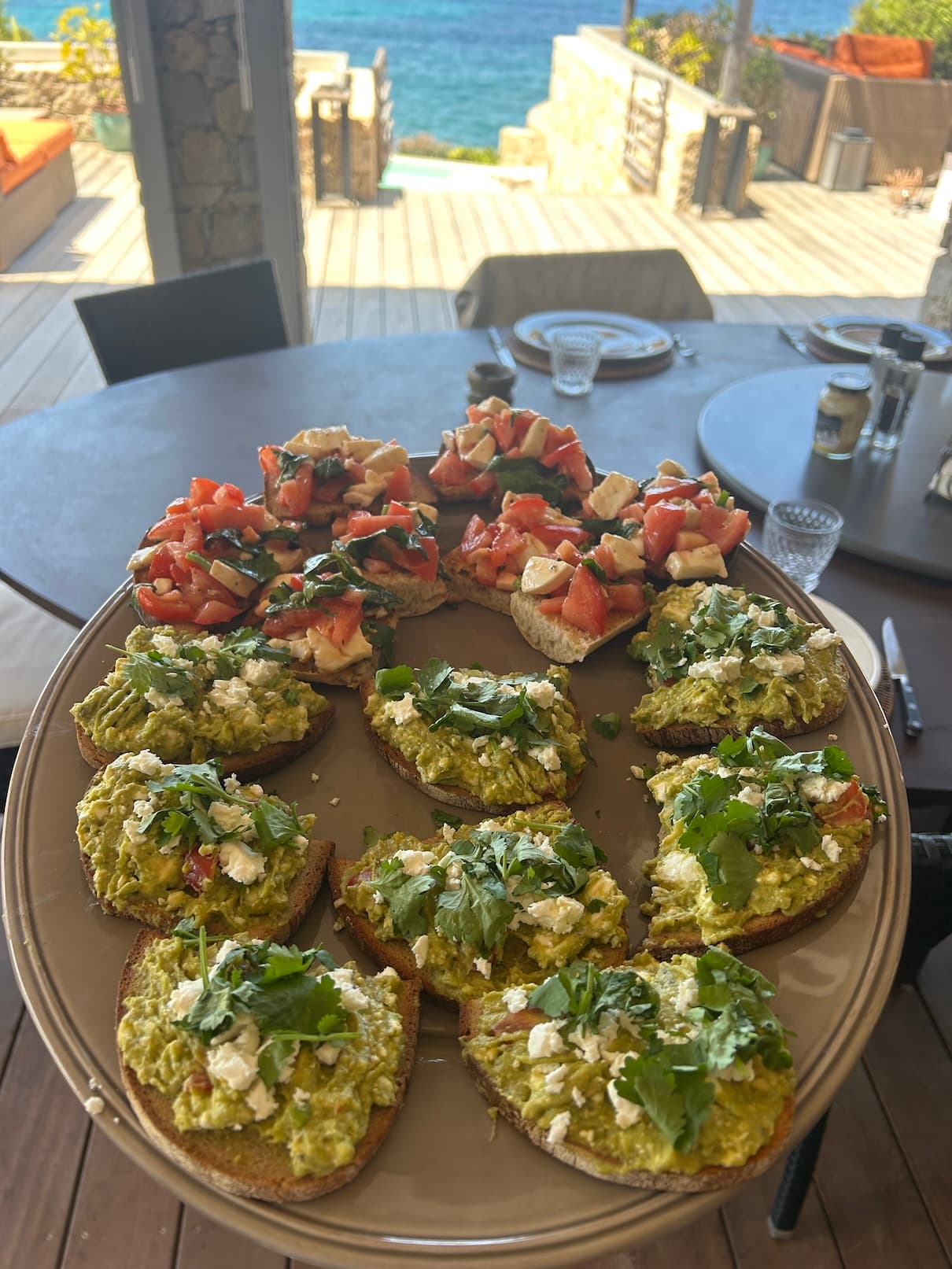 Dish by Chef Chrystel Guigner