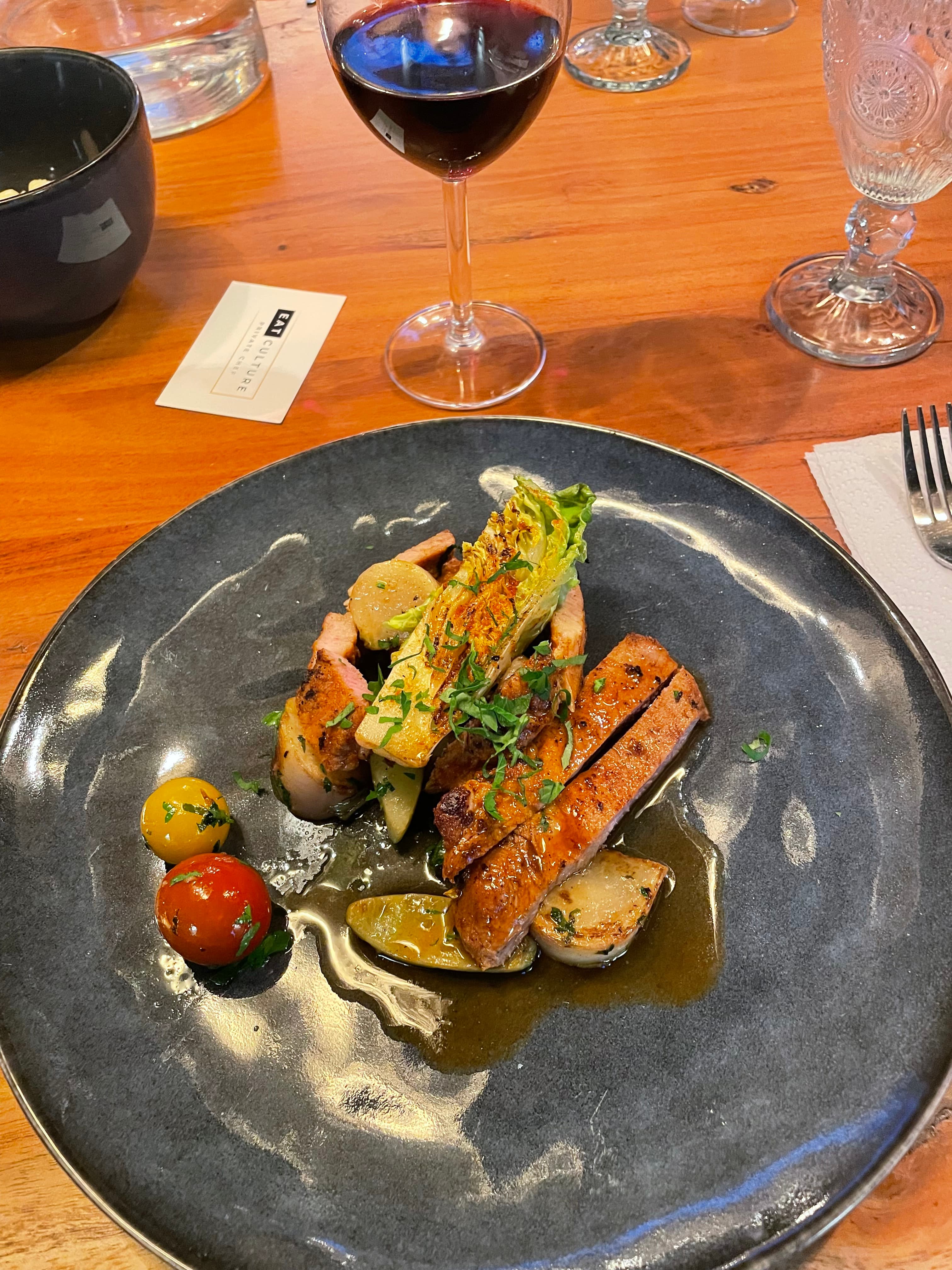 Dinner with Chef Guilherme Costa