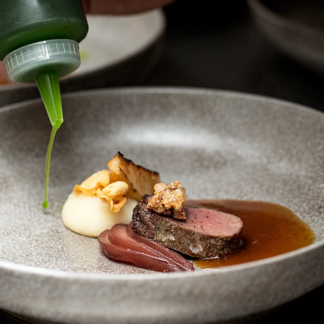 Dish by Chef Arne Russchen