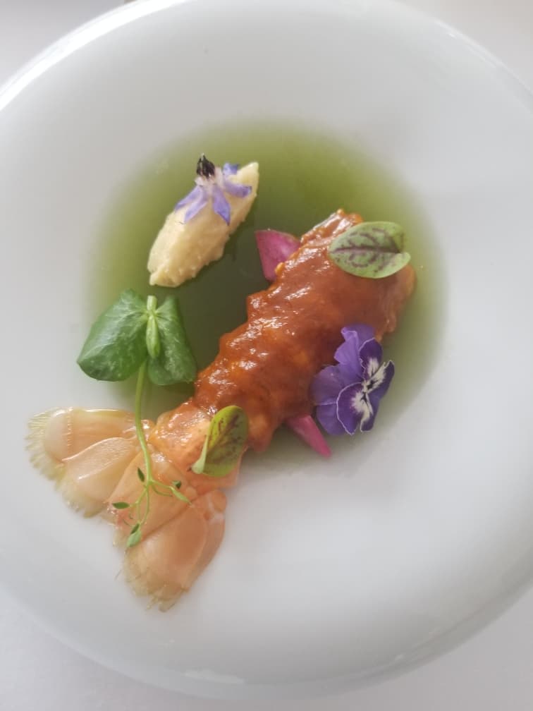 Dish cooked by Chef Sebastien Valade