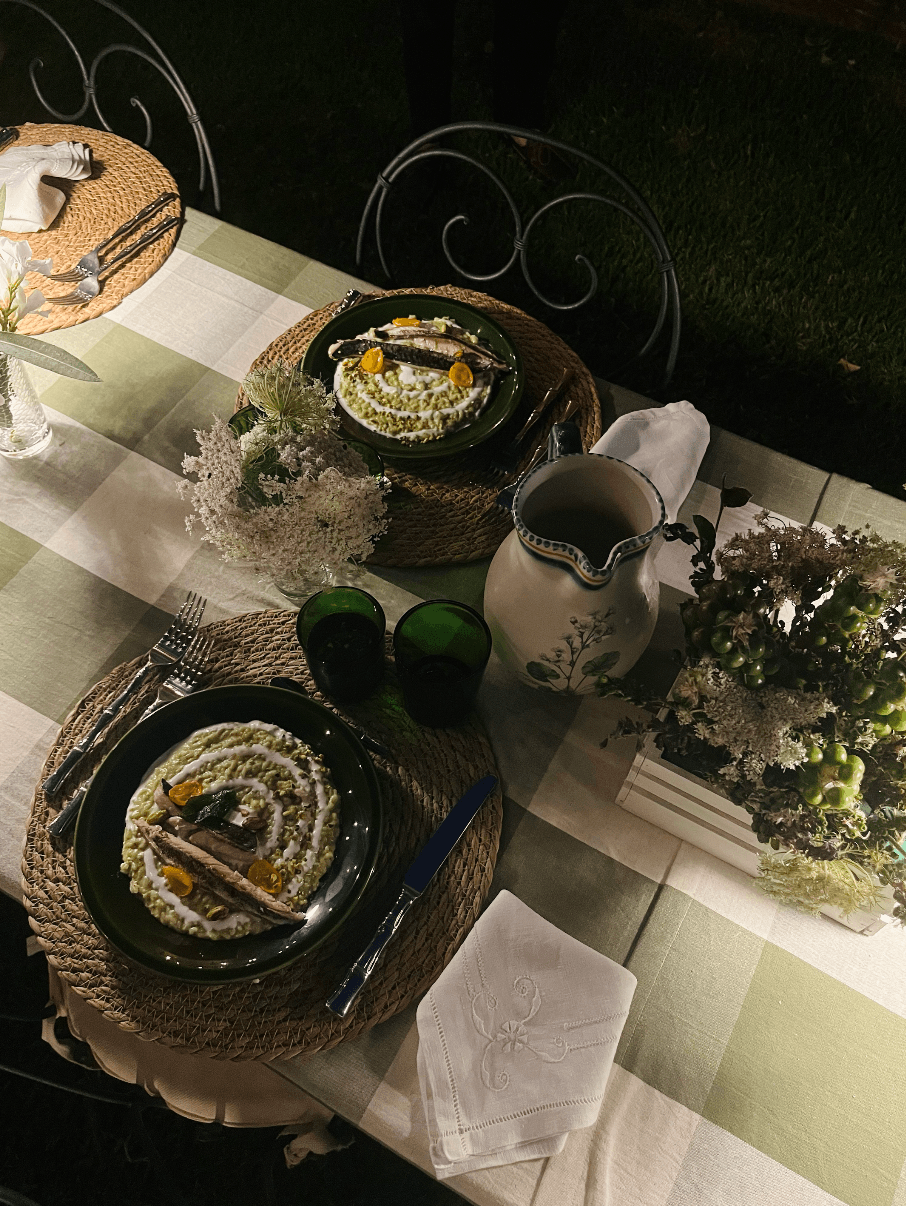 An amazing private dinner with Chef Nadia Di Maggio