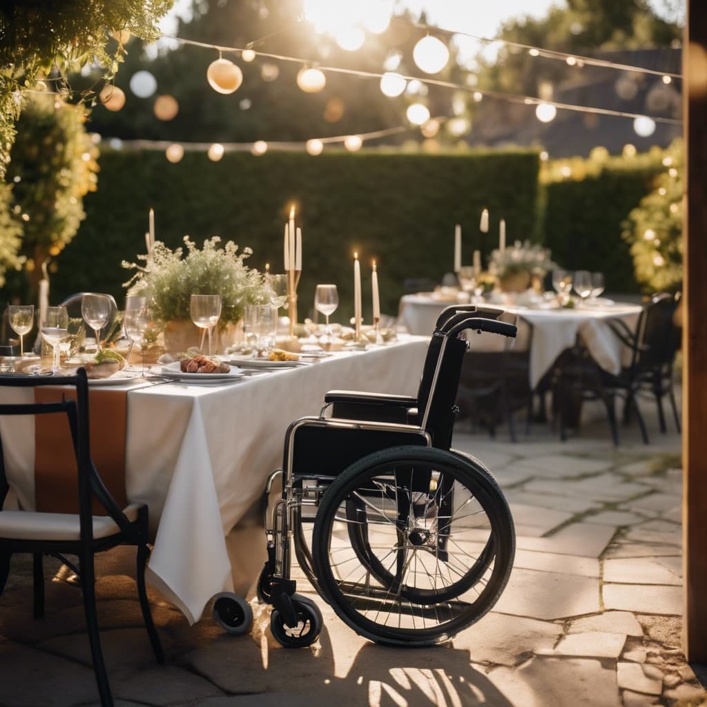 Wheelchair Accessible Restaurant at Home example of a private chef experience