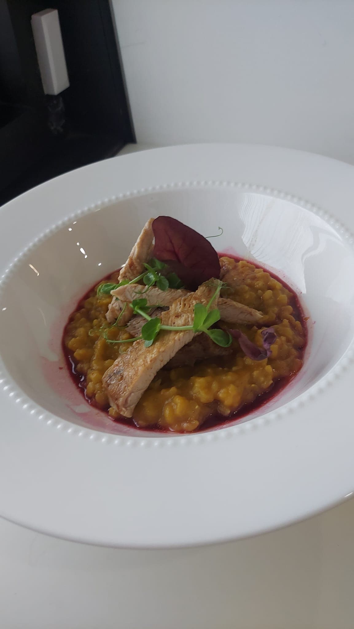 Dish cooked by Chef Fulden Kargi