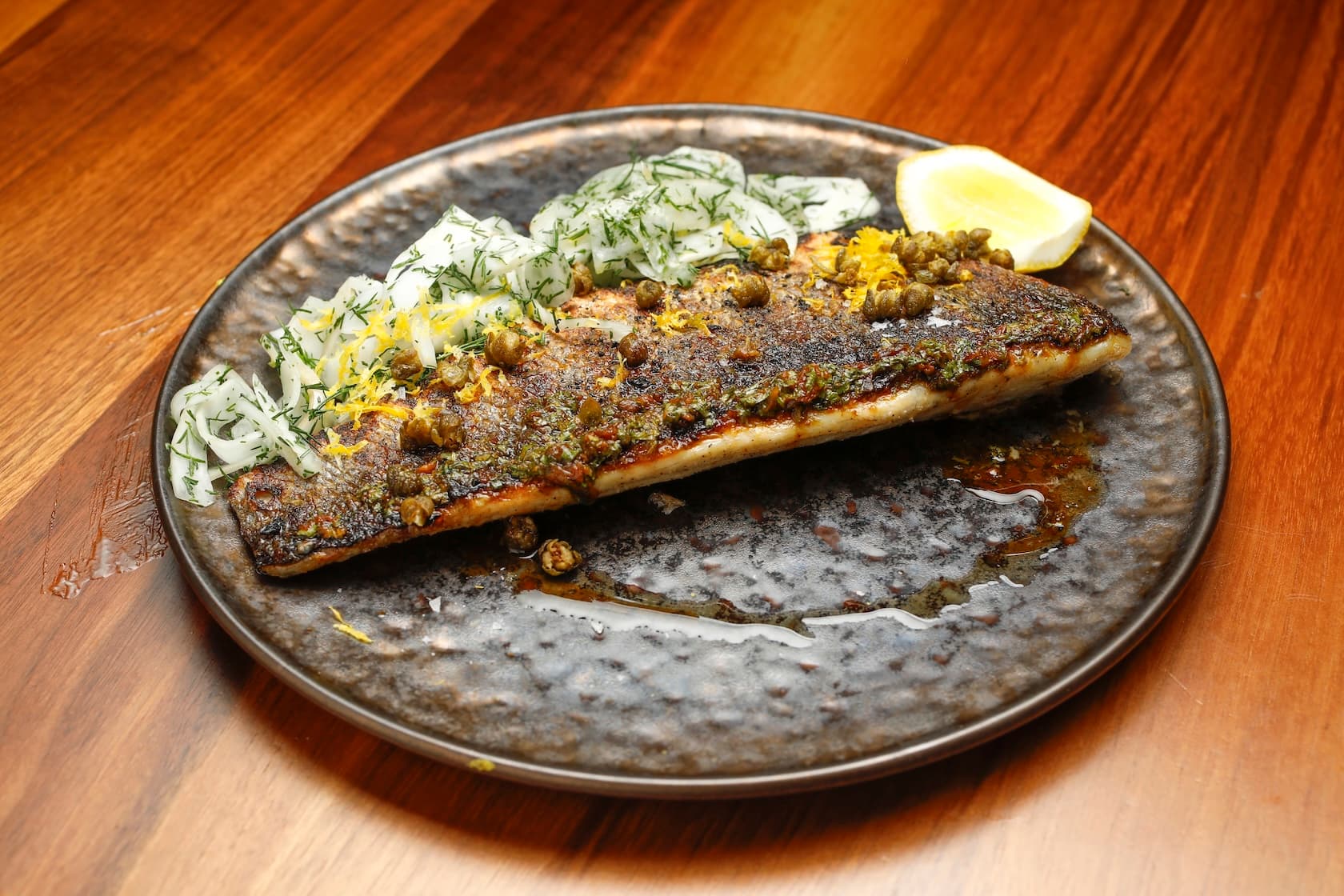 Dish by Chef Nicolas Mazier