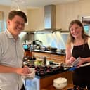 Chef Mathijs en Lisanne Brandsma