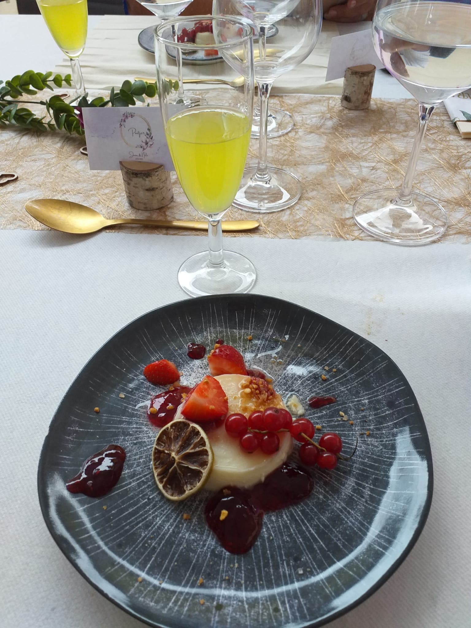 An amazing private dinner with Chef Terenzio & Andrea