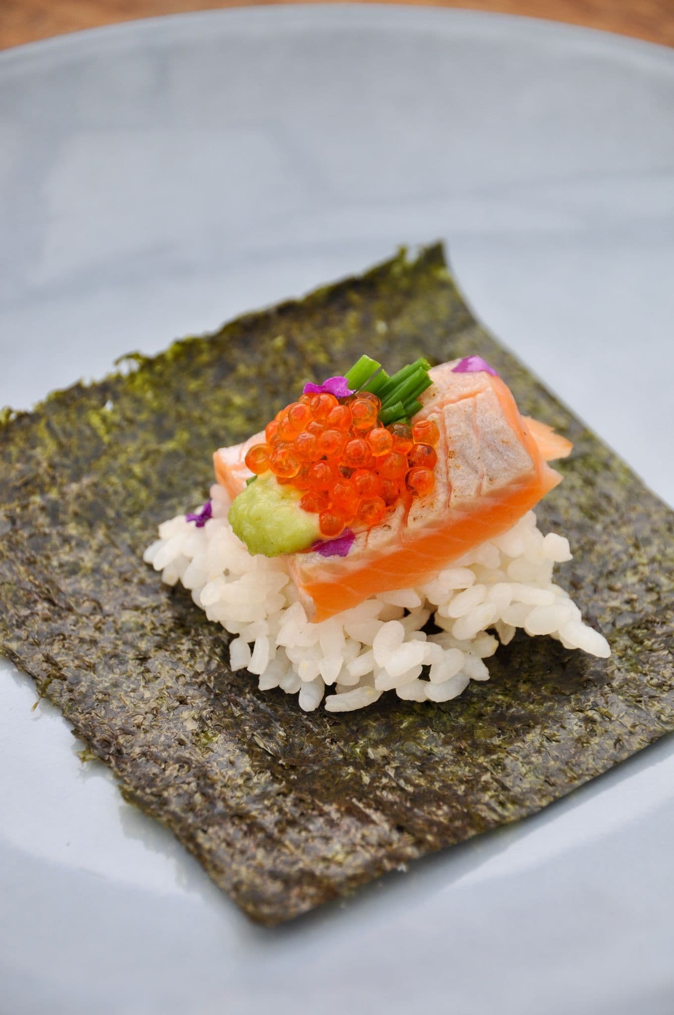 Dish cooked by Chef Ryo Fujii