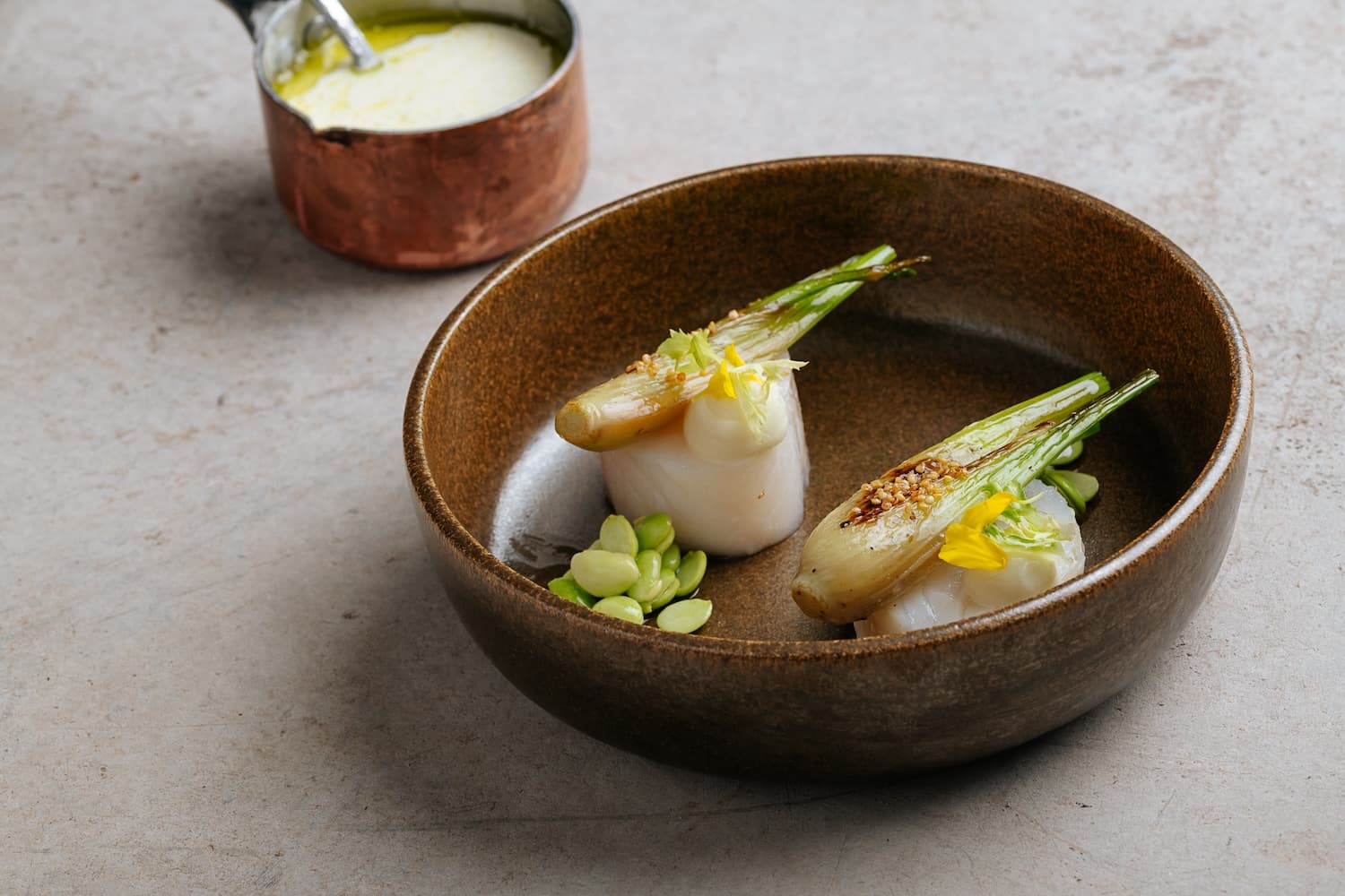 Dish cooked by Chef Jochen Vergult