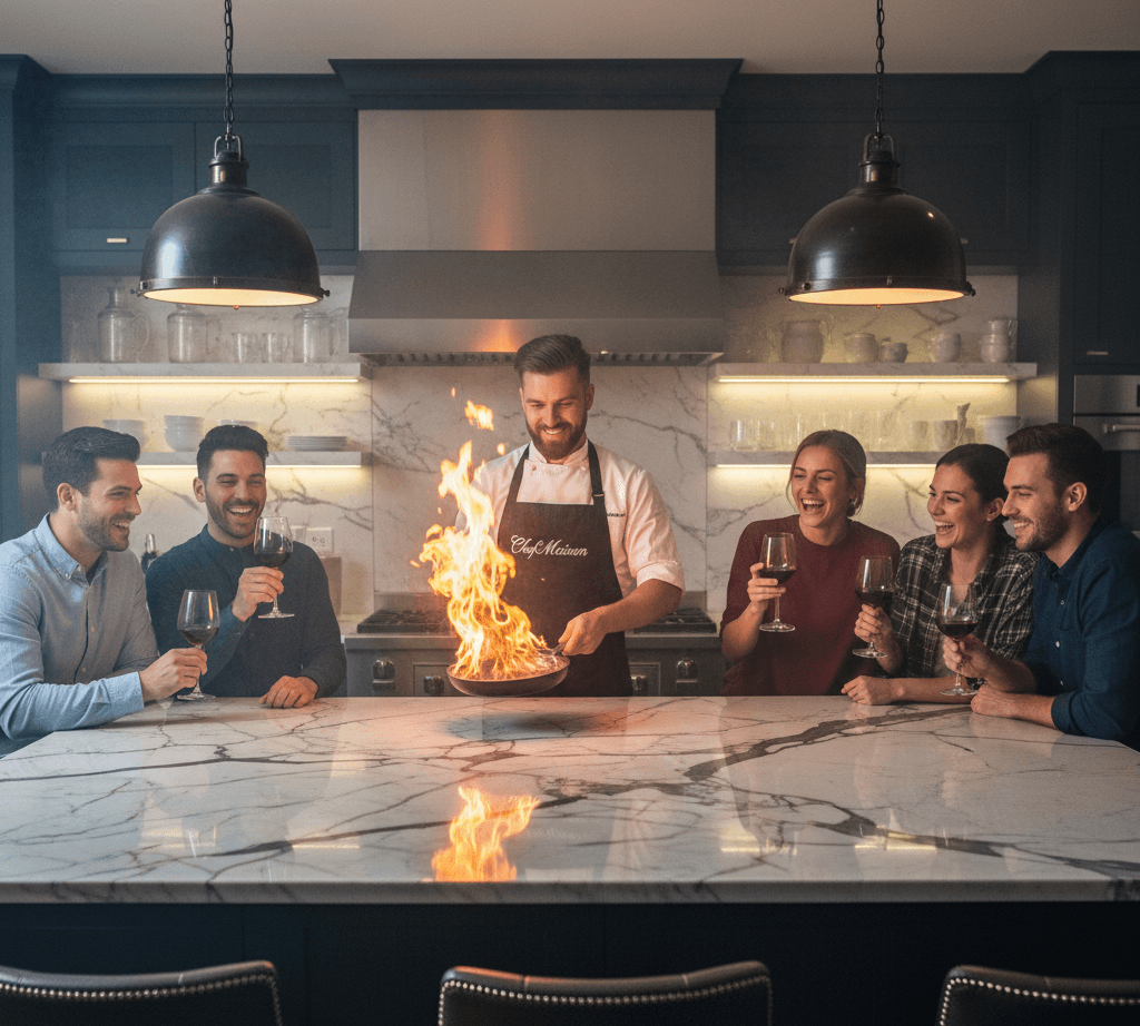 the future of home dining example of a private chef experience