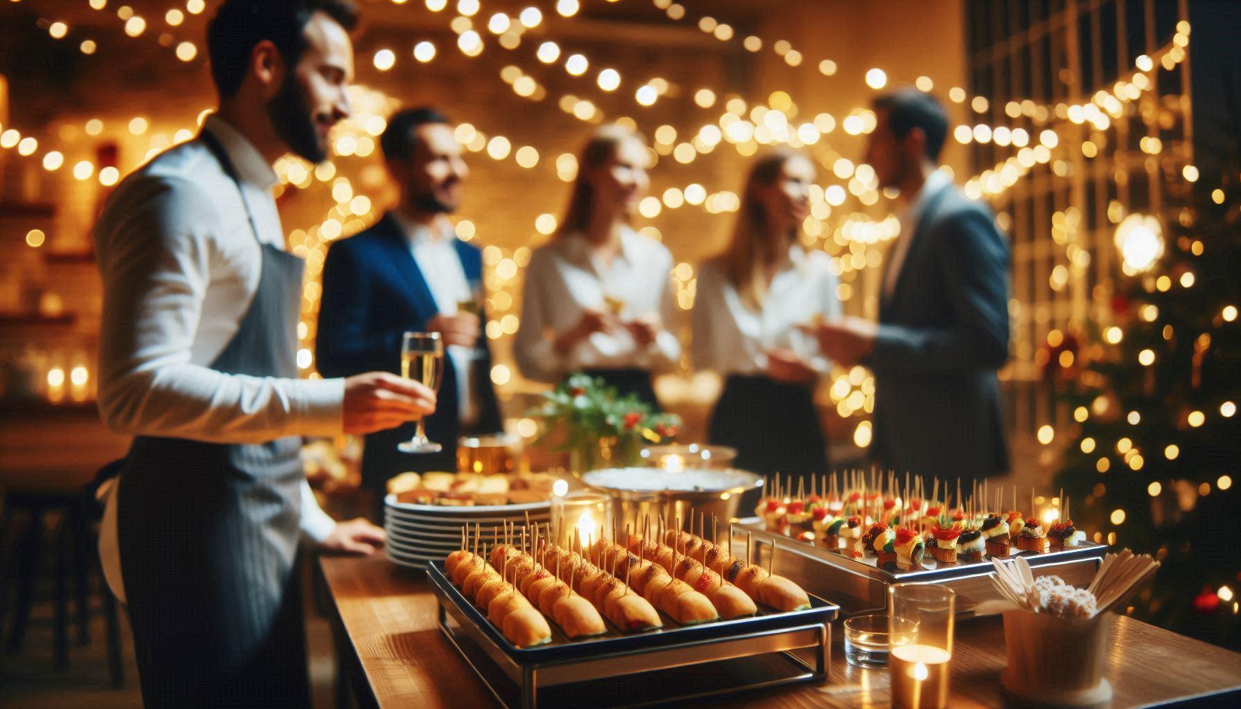 Een catering service tijdens Kerst in Amsterdam