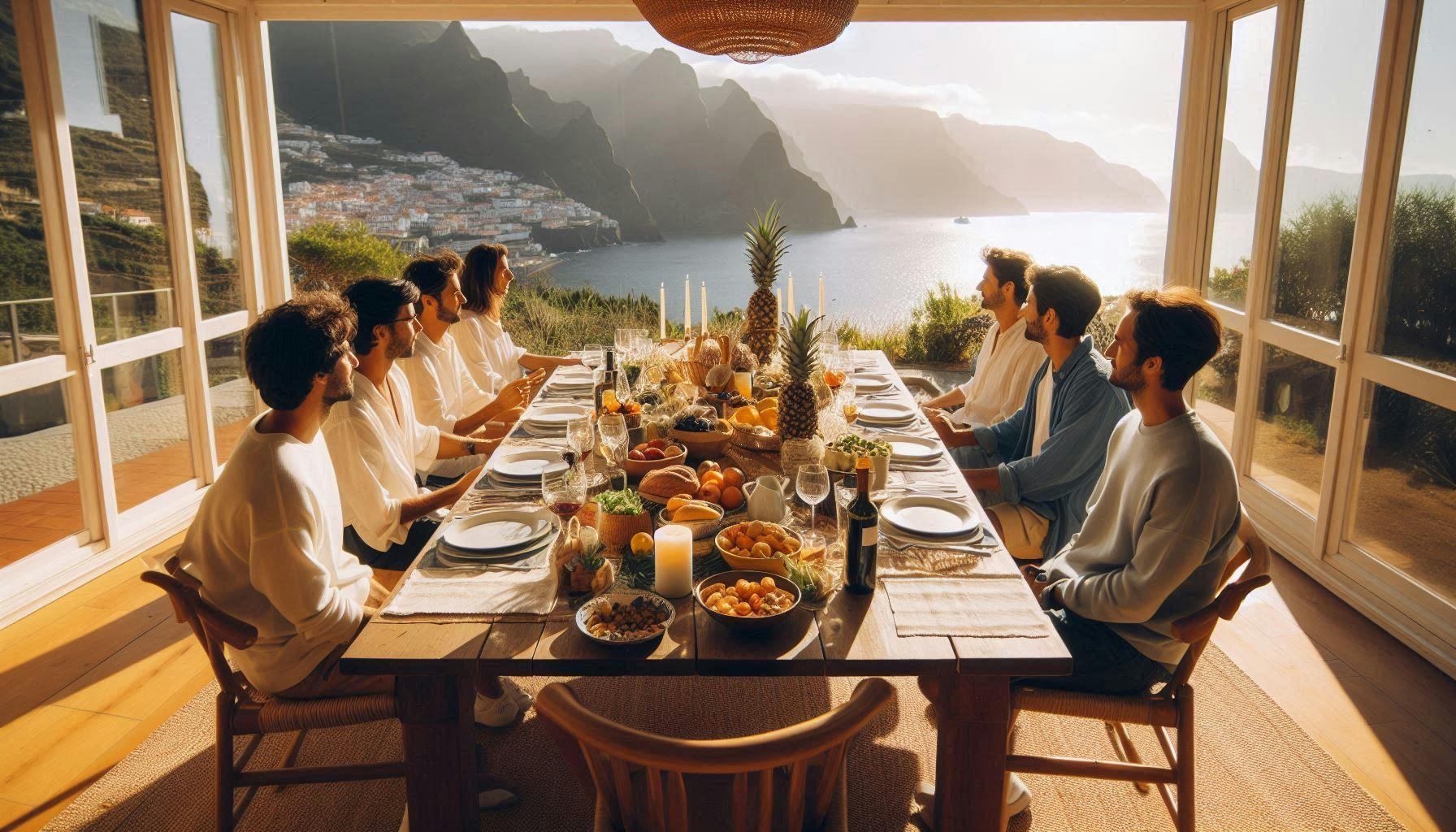 A private dinner in Madeira