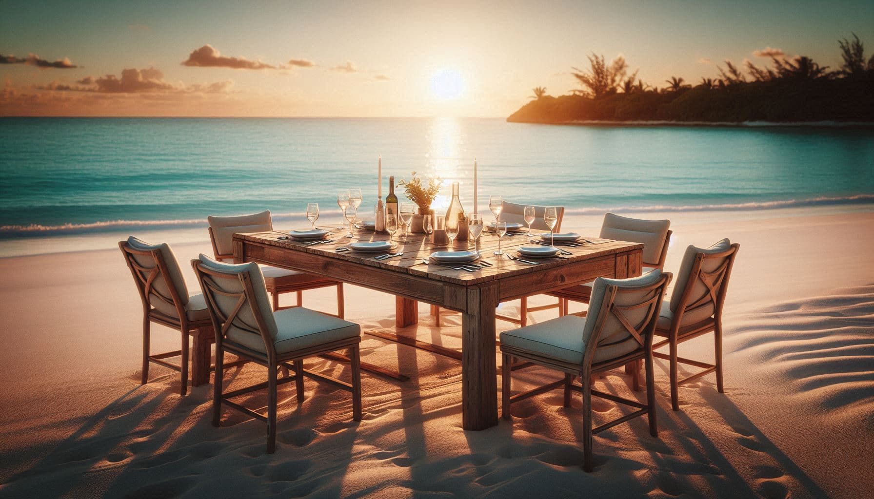 A private chef experience in the Bahamas